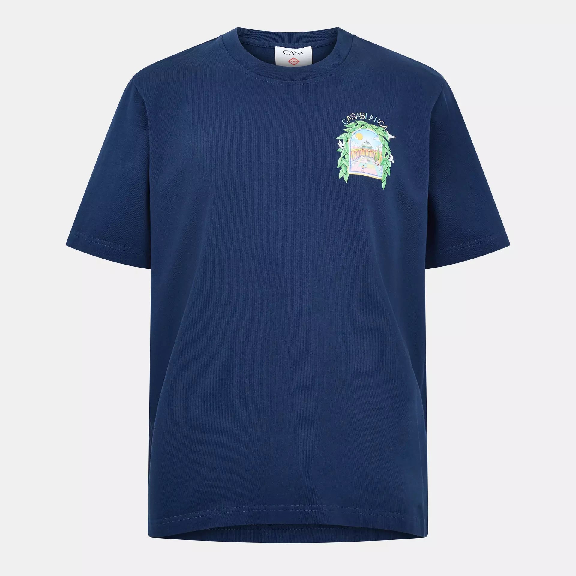 Casablanca - Men's Graphic Cotton L'Arche Tennis Club T-Shirt