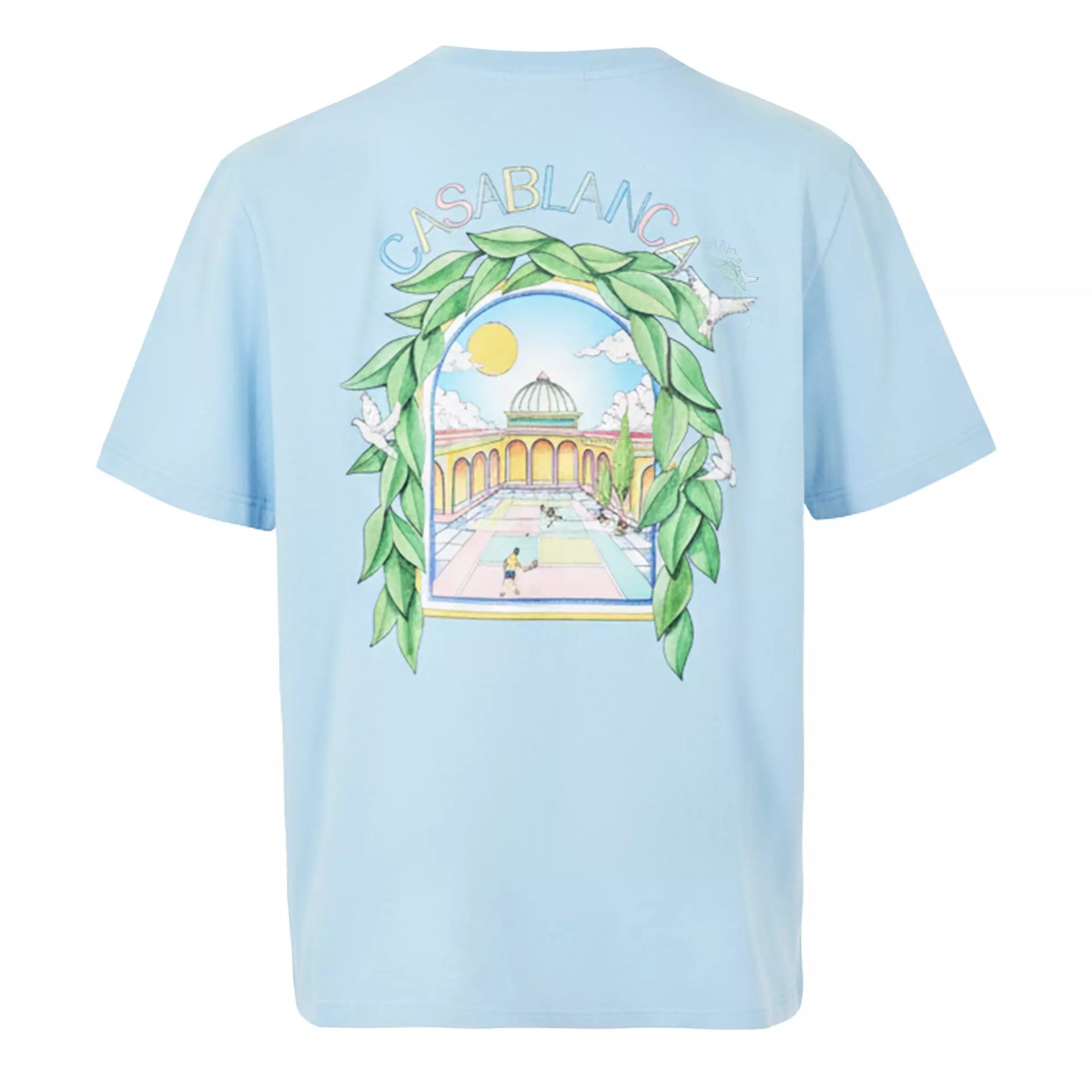 Casablanca - Men's Graphic Cotton L'Arche Tennis Club T-Shirt