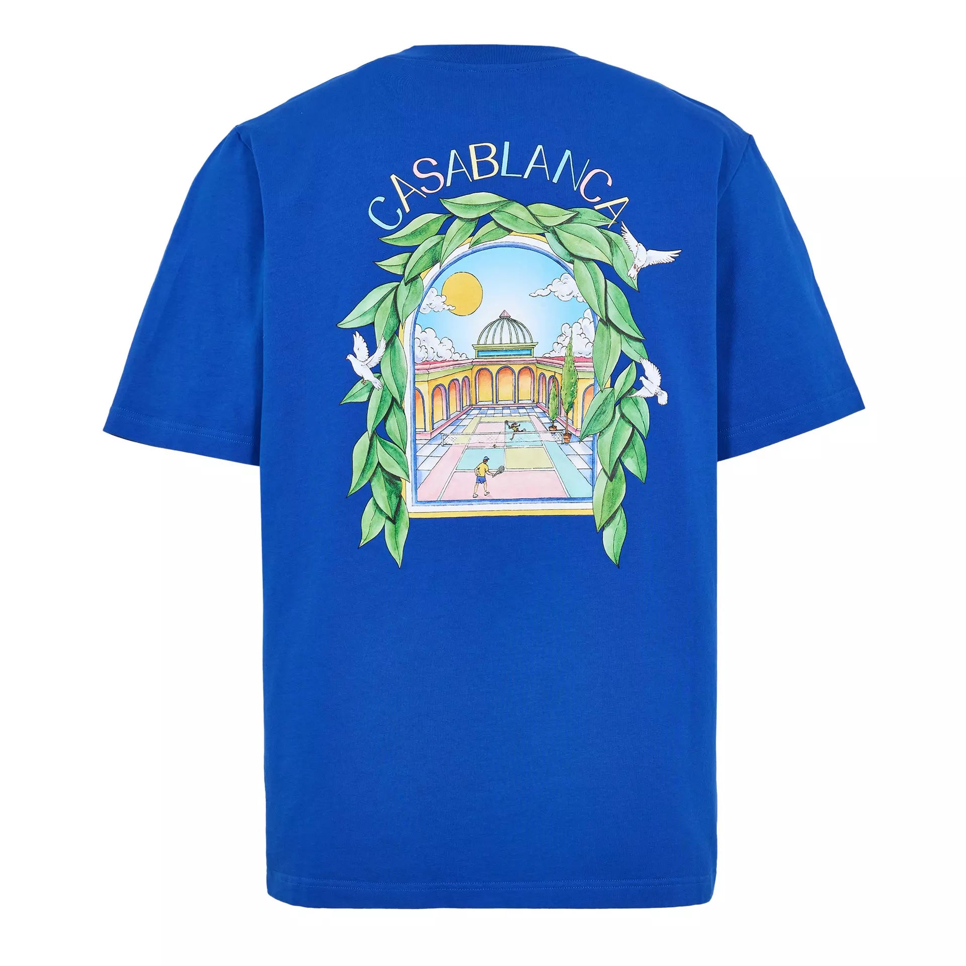 Casablanca - Men's Graphic Cotton L'Arche Tennis Club T-Shirt