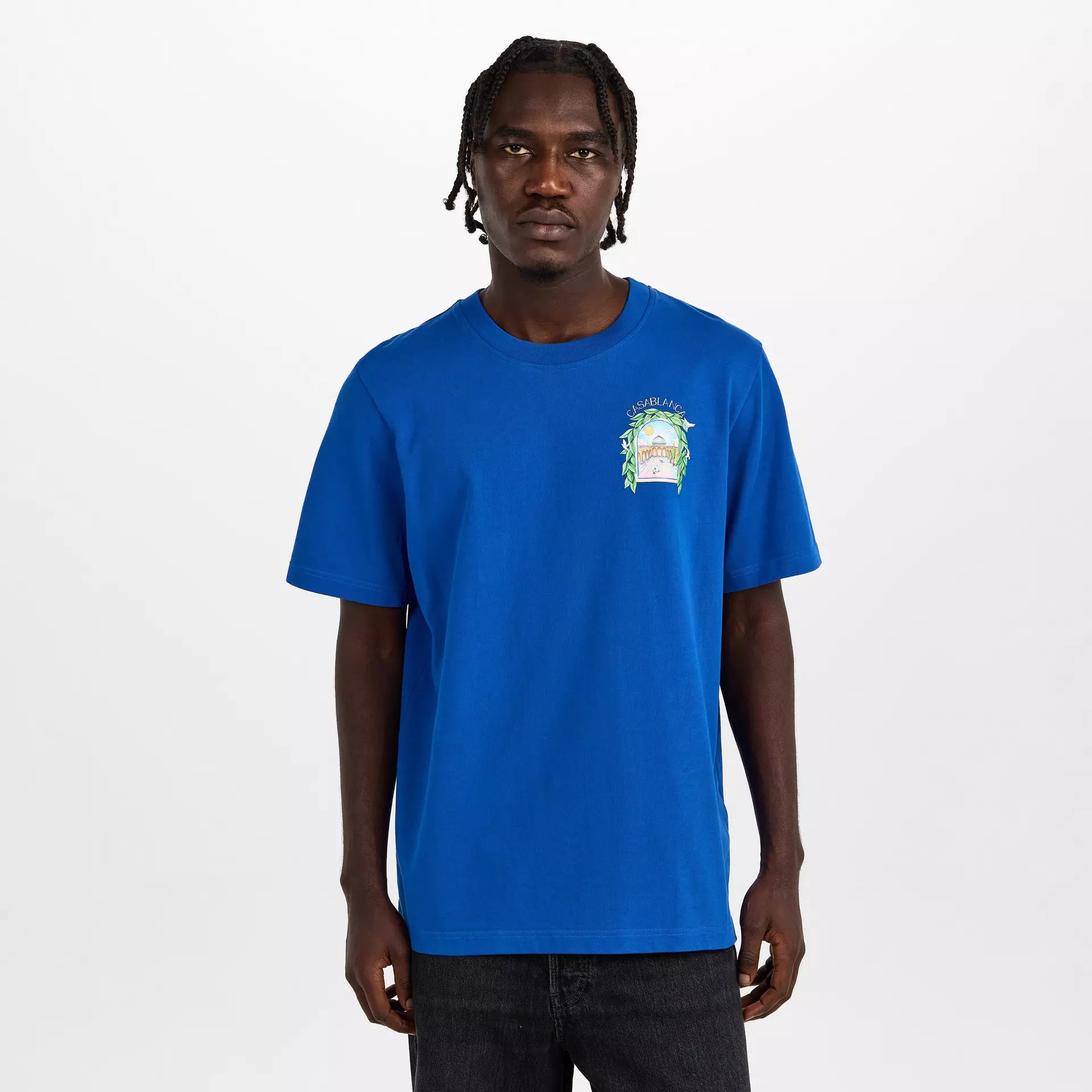 Casablanca - Men's Graphic Cotton L'Arche Tennis Club T-Shirt