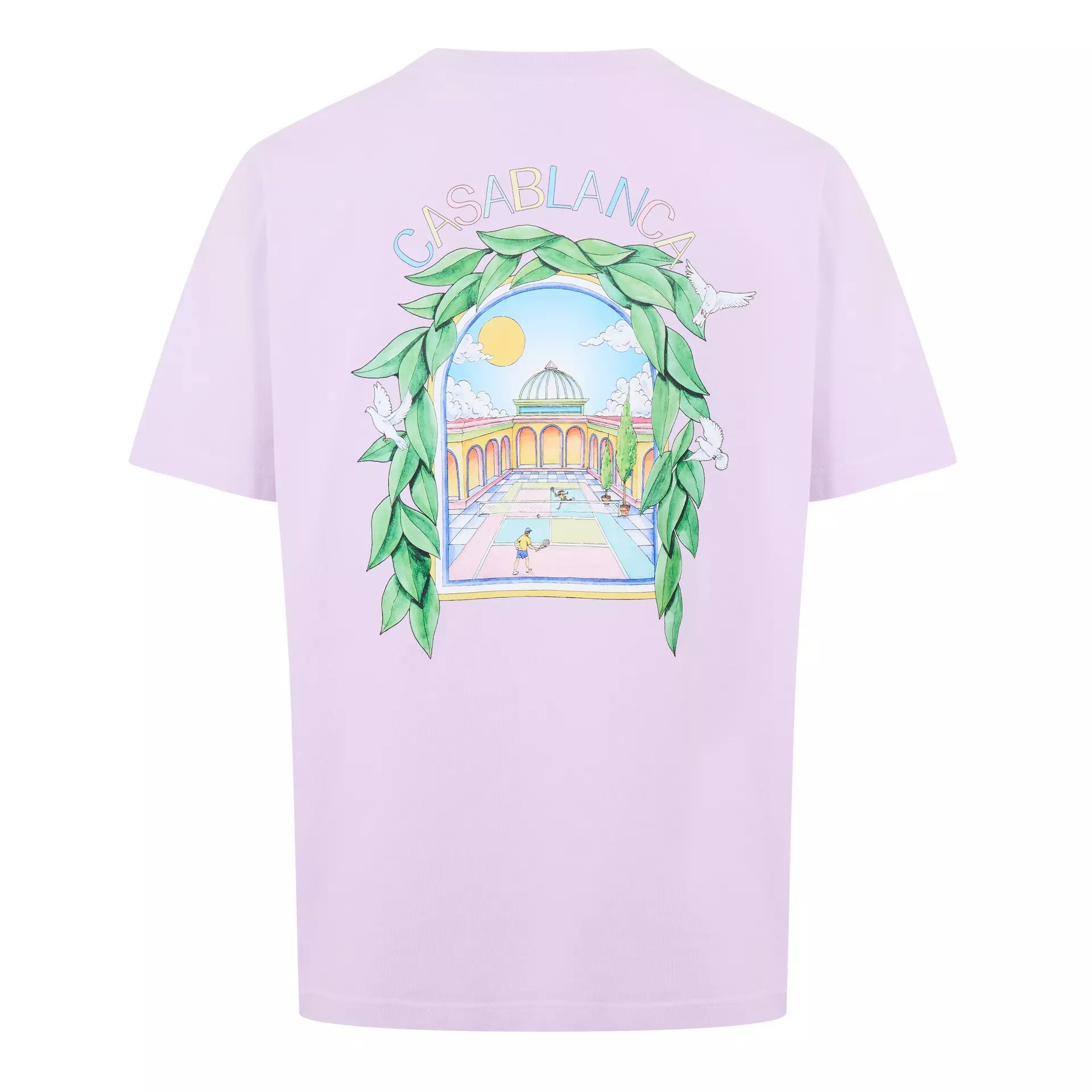 Casablanca - Men's Graphic Cotton L'Arche Tennis Club T-Shirt