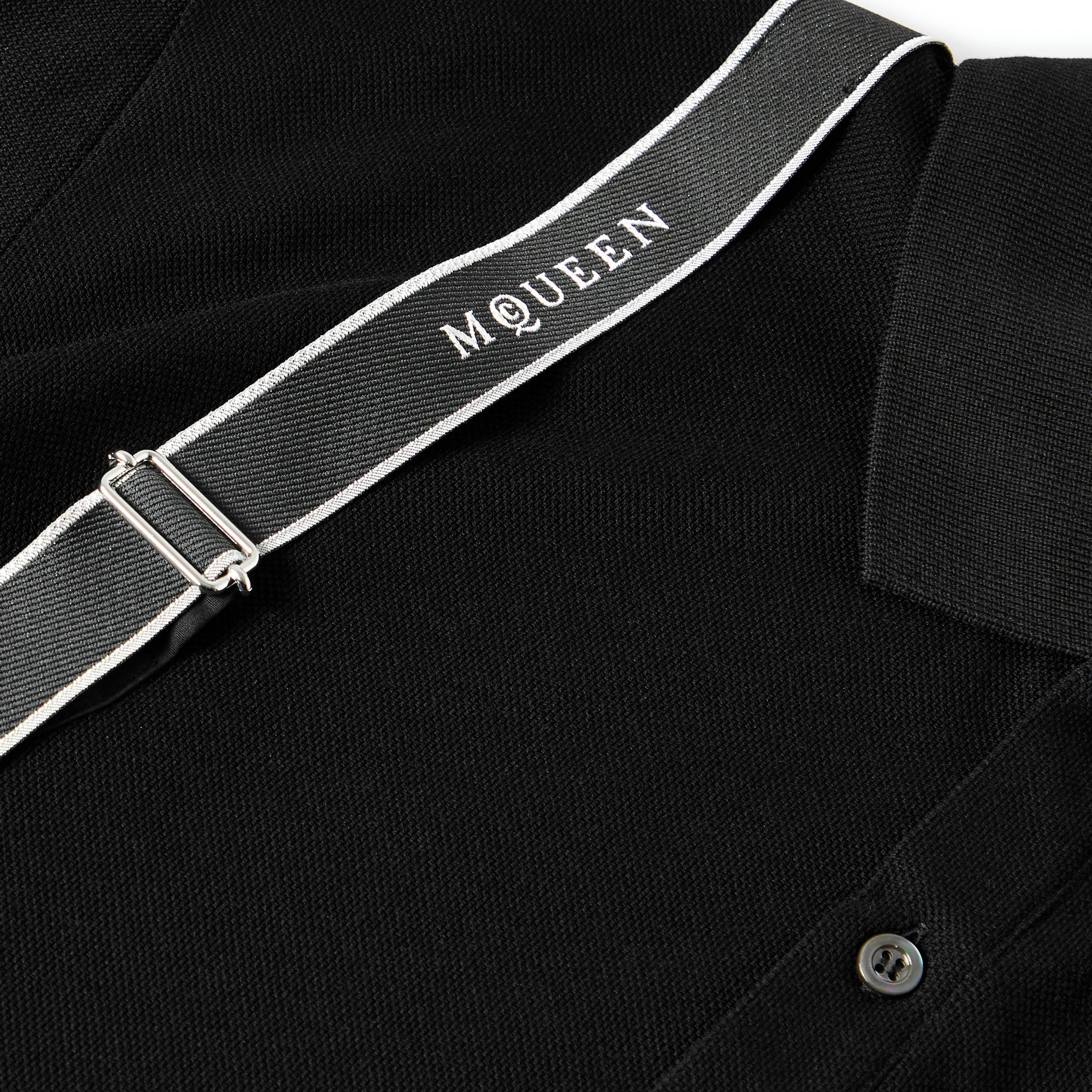 Alexander McQueen - Men's Alex Harness Short Sleeve Polo Shirt