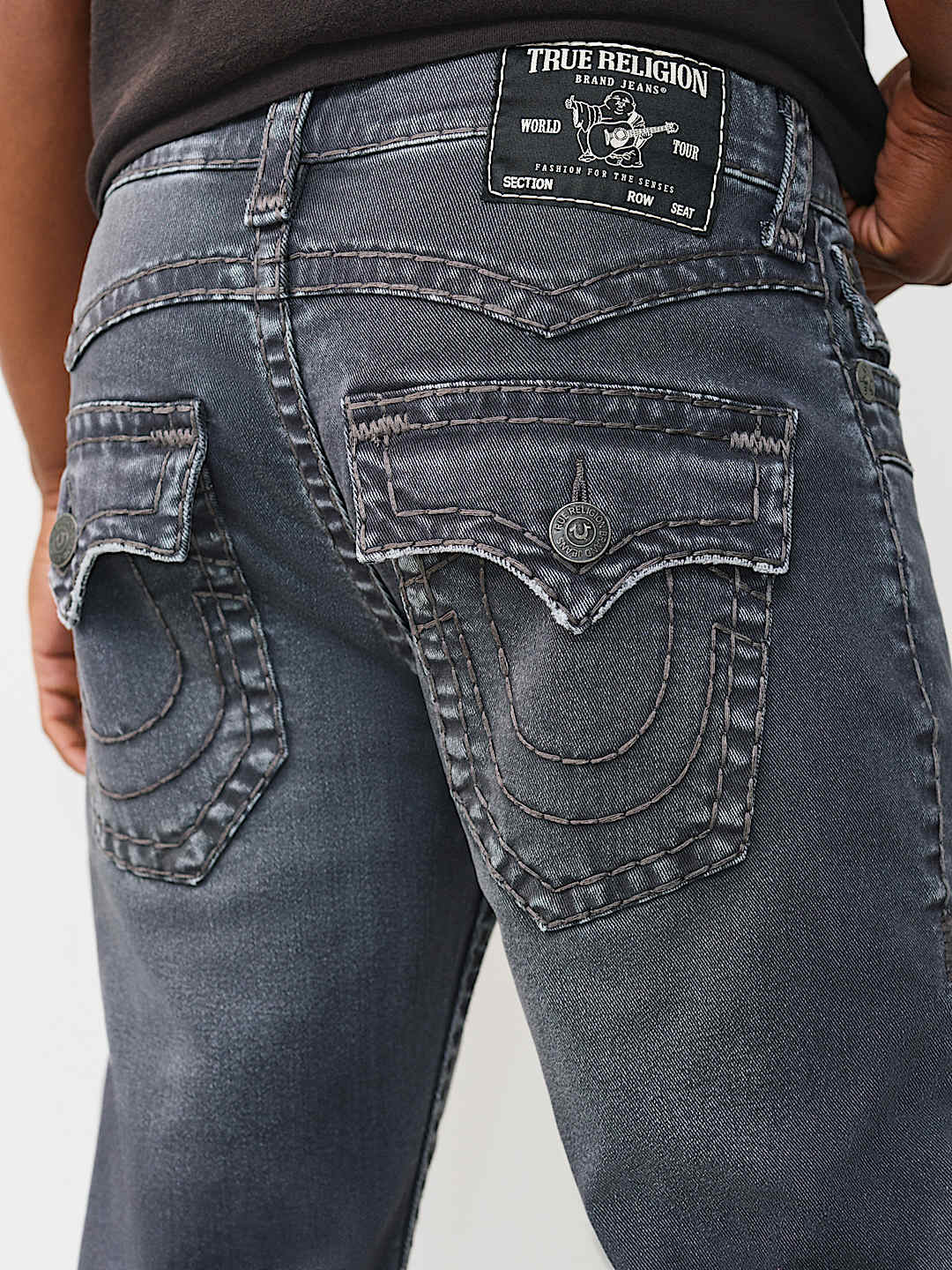 True Religion - Ricky Super T Jimmy Flap Straight Jean 34"