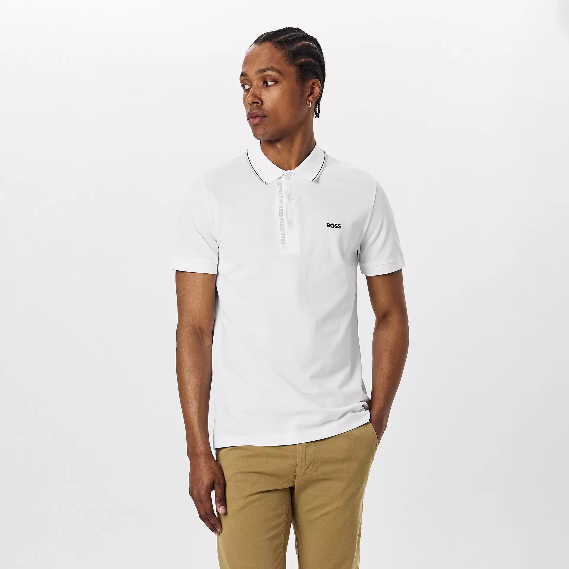 Boss - Men's HBG Paule 4 Polo Shirt, Premium Craftsmanship