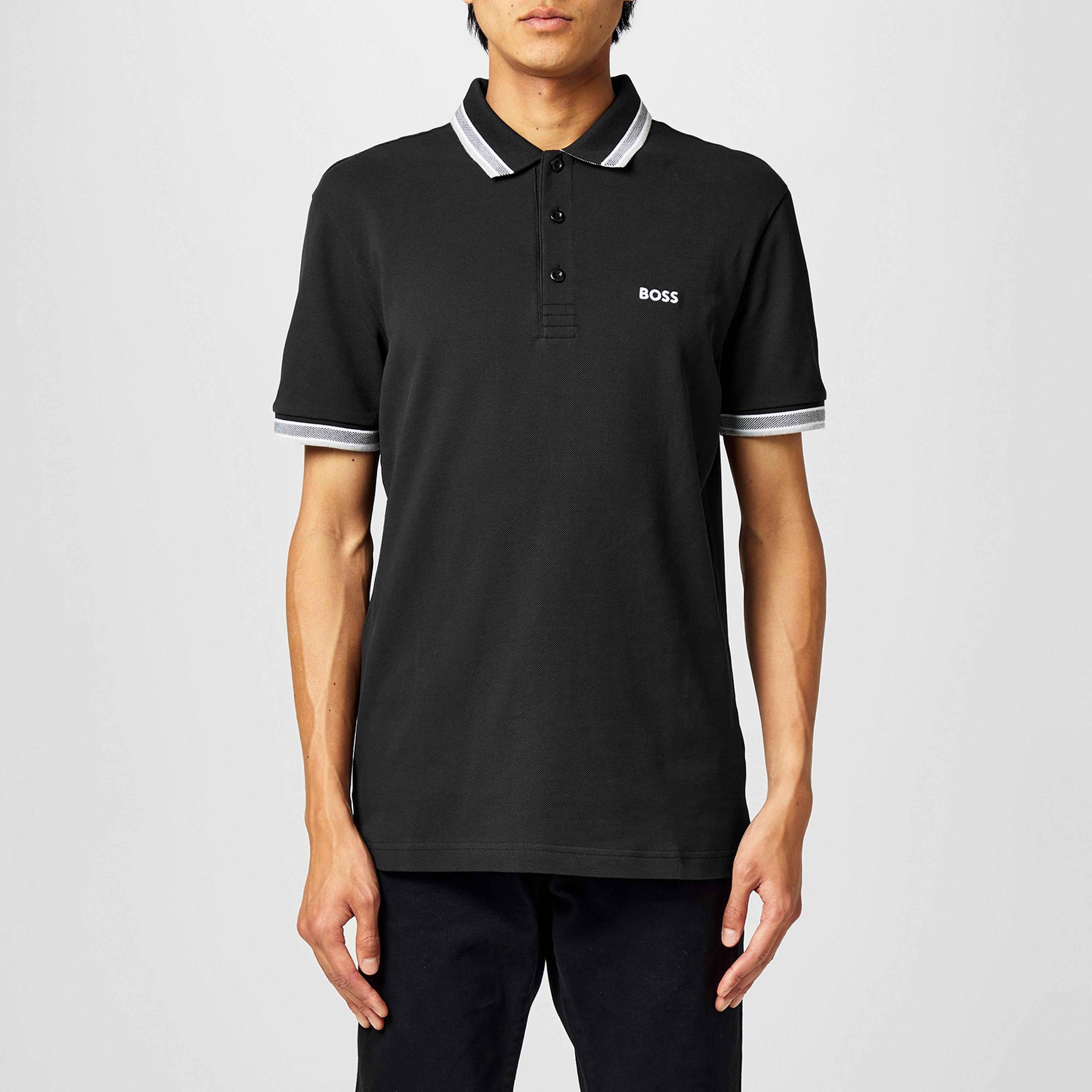 BOSS - Mens BOSS GREEN Paddy Polo Shirt with Contrast Tipping
