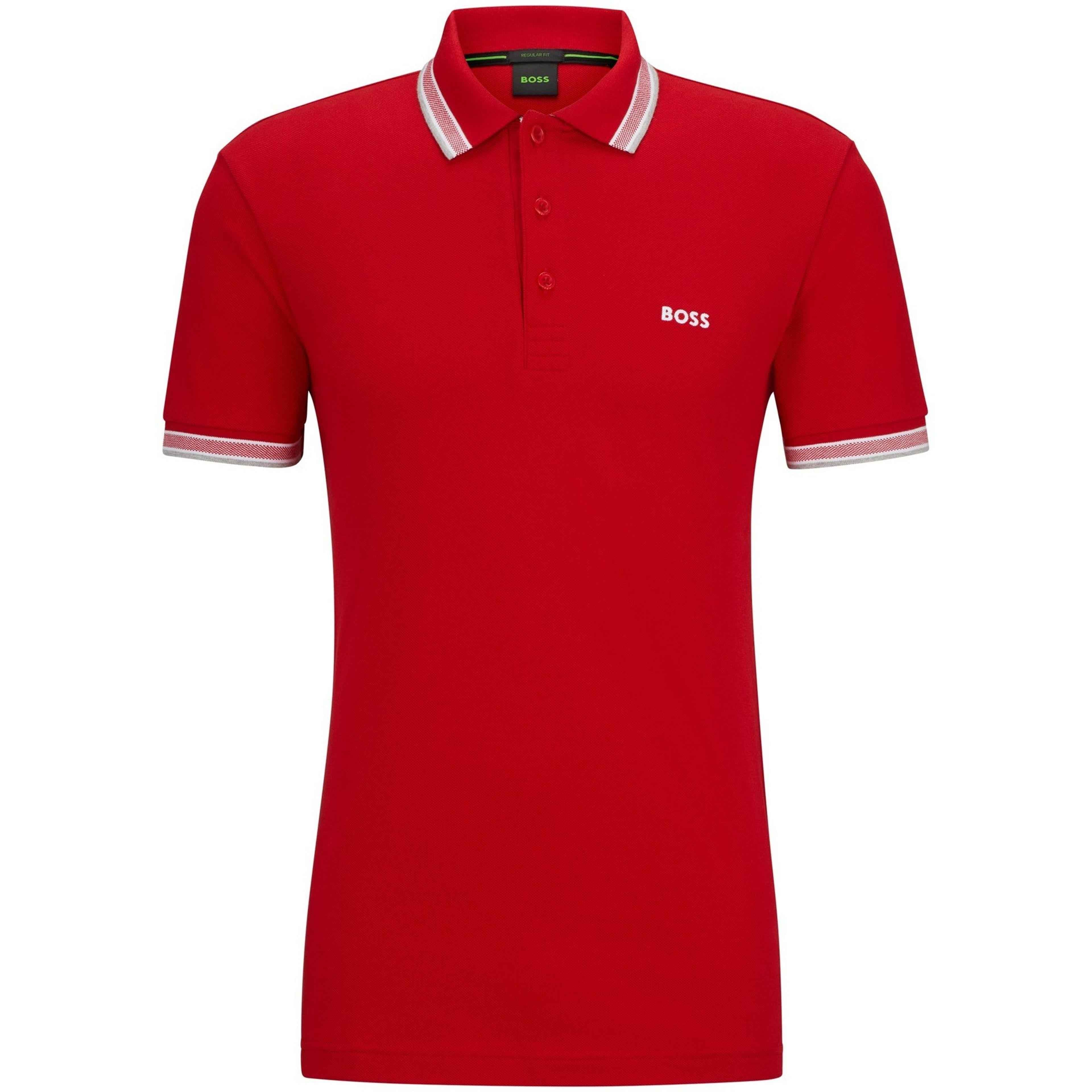 BOSS - Mens BOSS GREEN Paddy Polo Shirt with Contrast Tipping