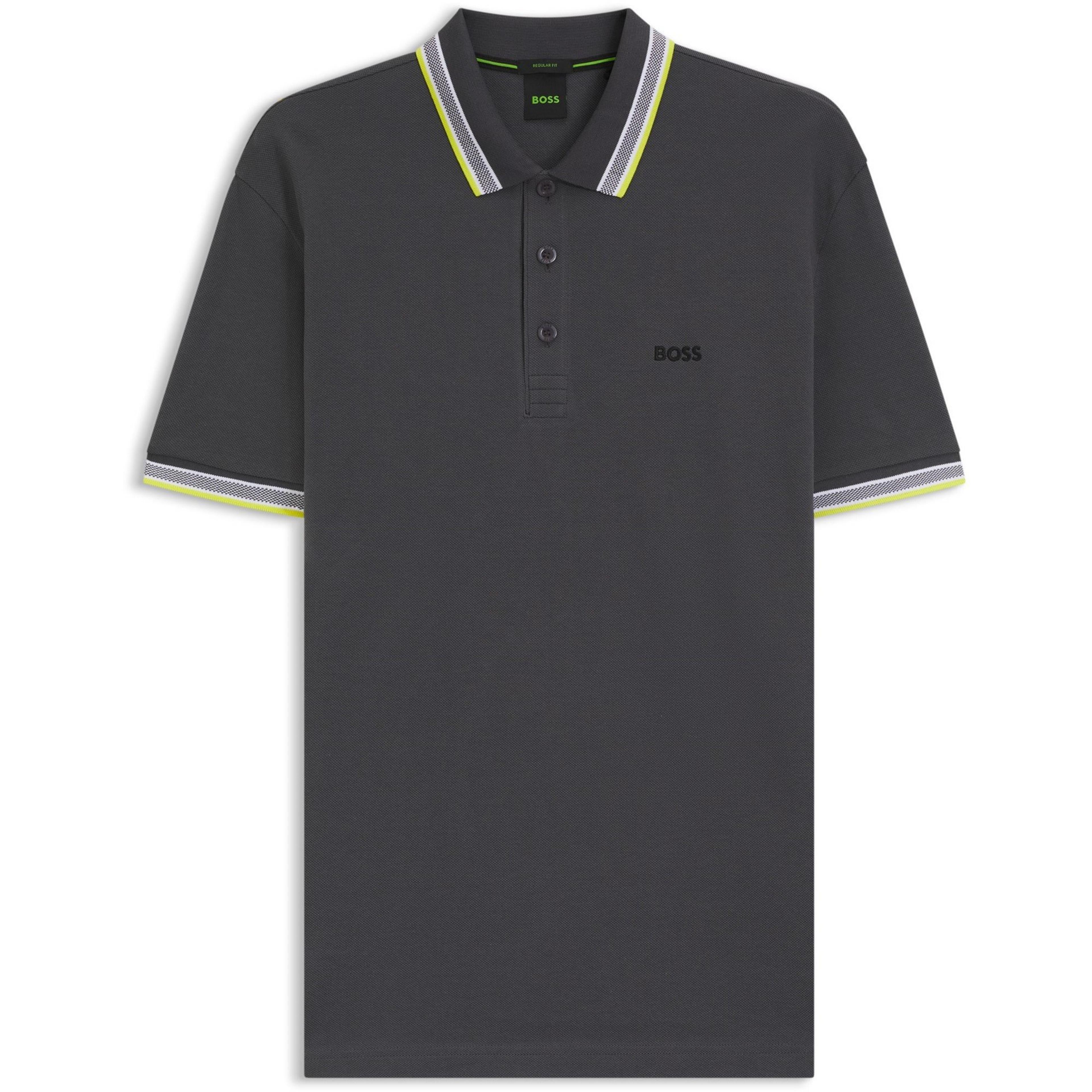 BOSS - Mens BOSS GREEN Paddy Polo Shirt with Contrast Tipping