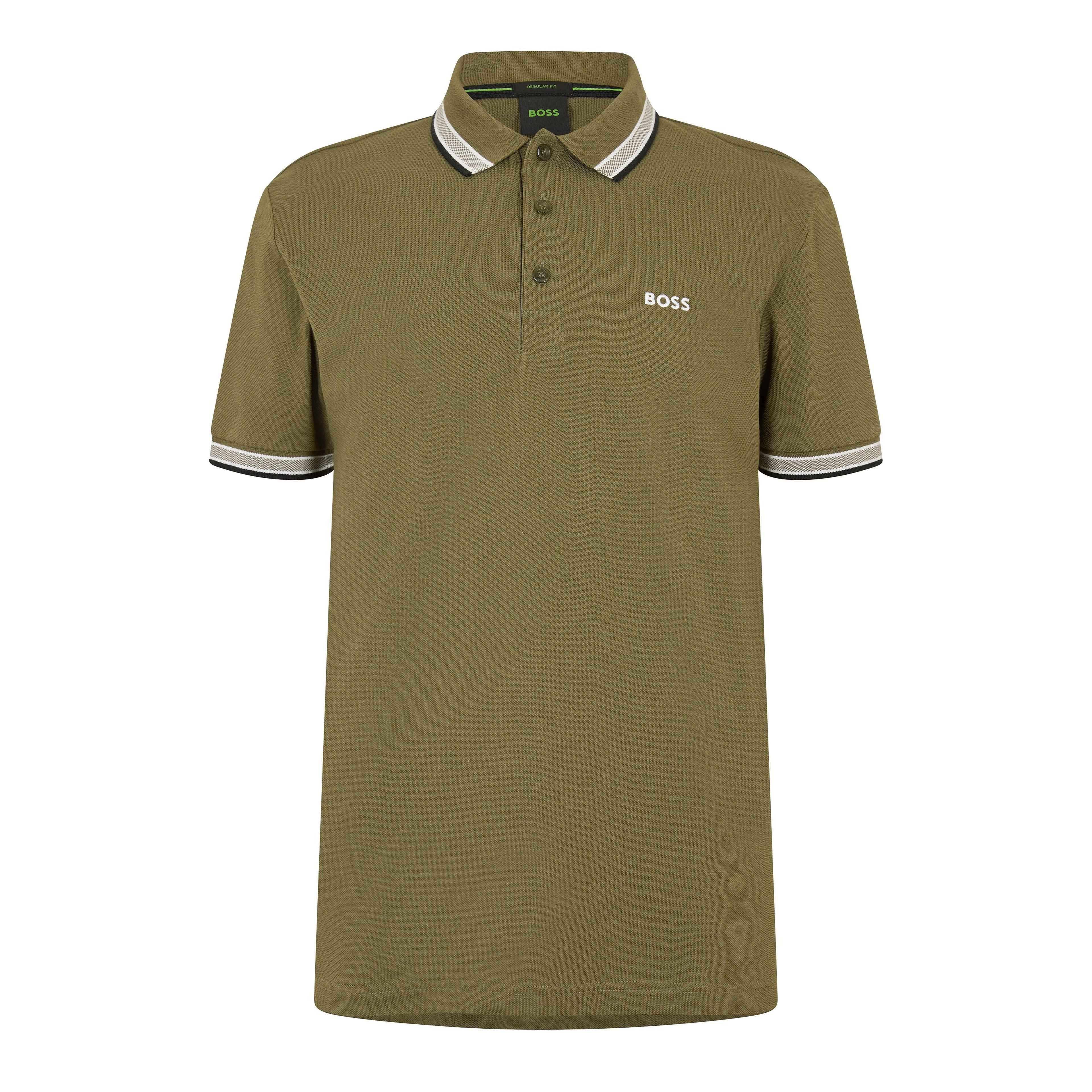 BOSS - Mens BOSS GREEN Paddy Polo Shirt with Contrast Tipping