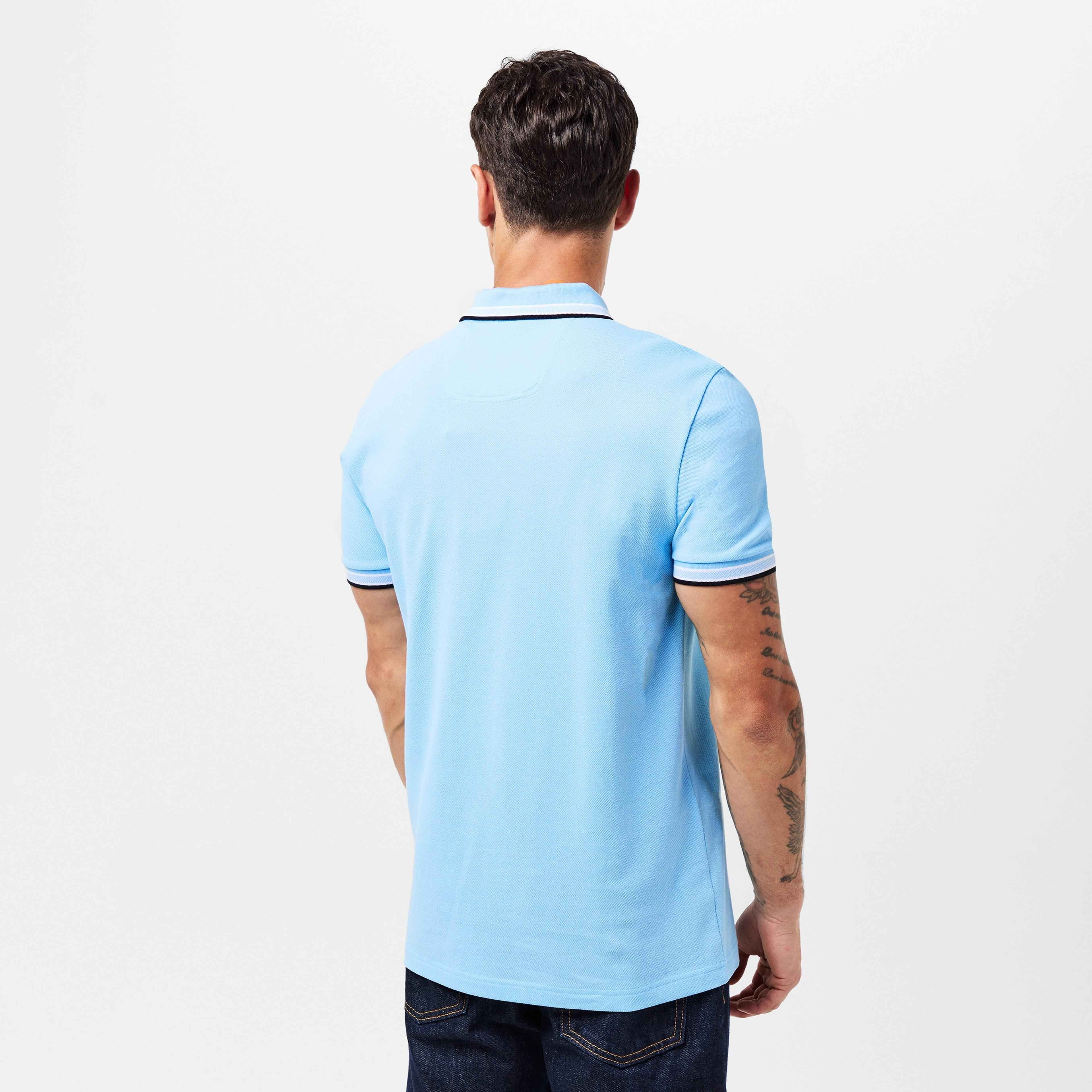 BOSS - Mens BOSS GREEN Paddy Polo Shirt with Contrast Tipping