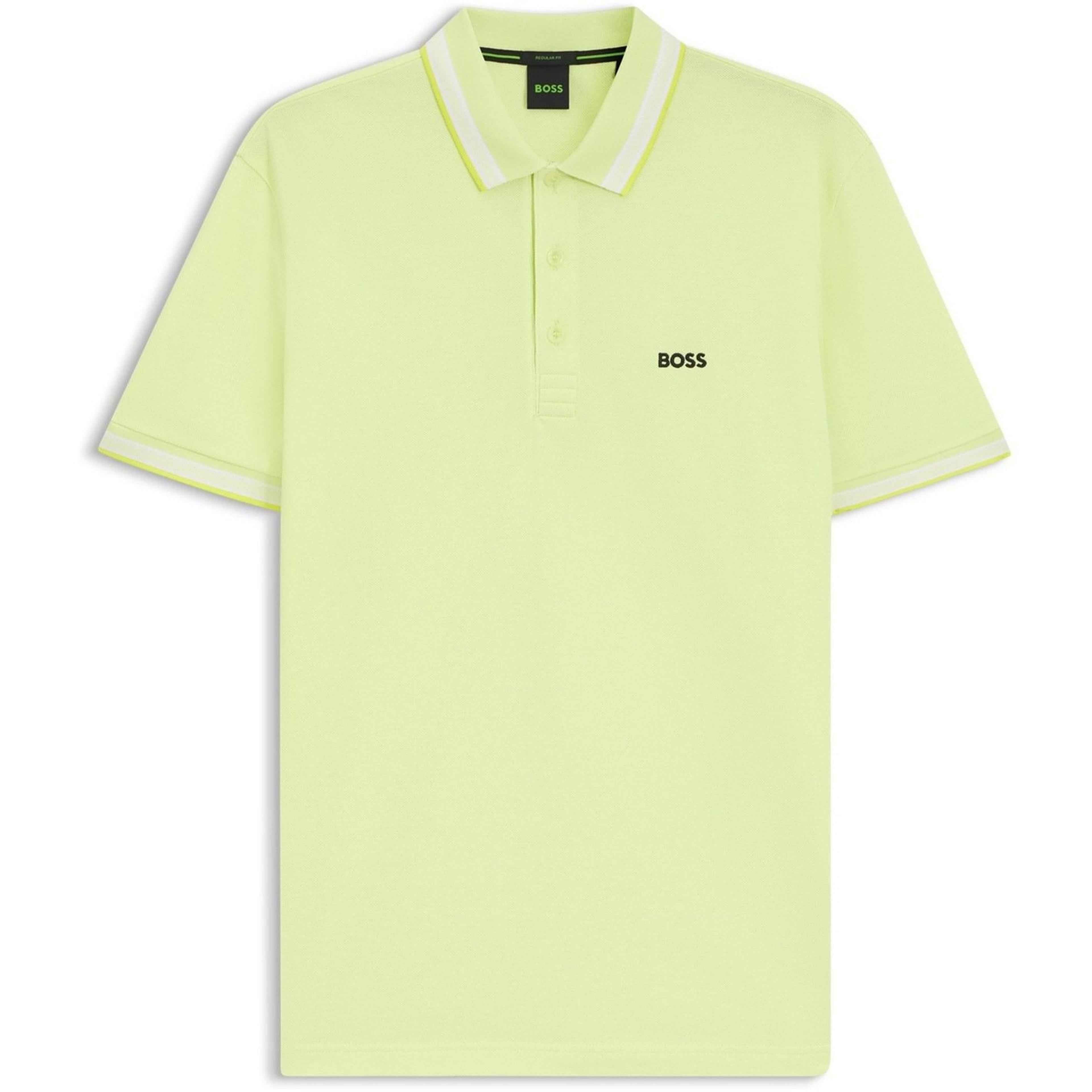 BOSS - Mens BOSS GREEN Paddy Polo Shirt with Contrast Tipping