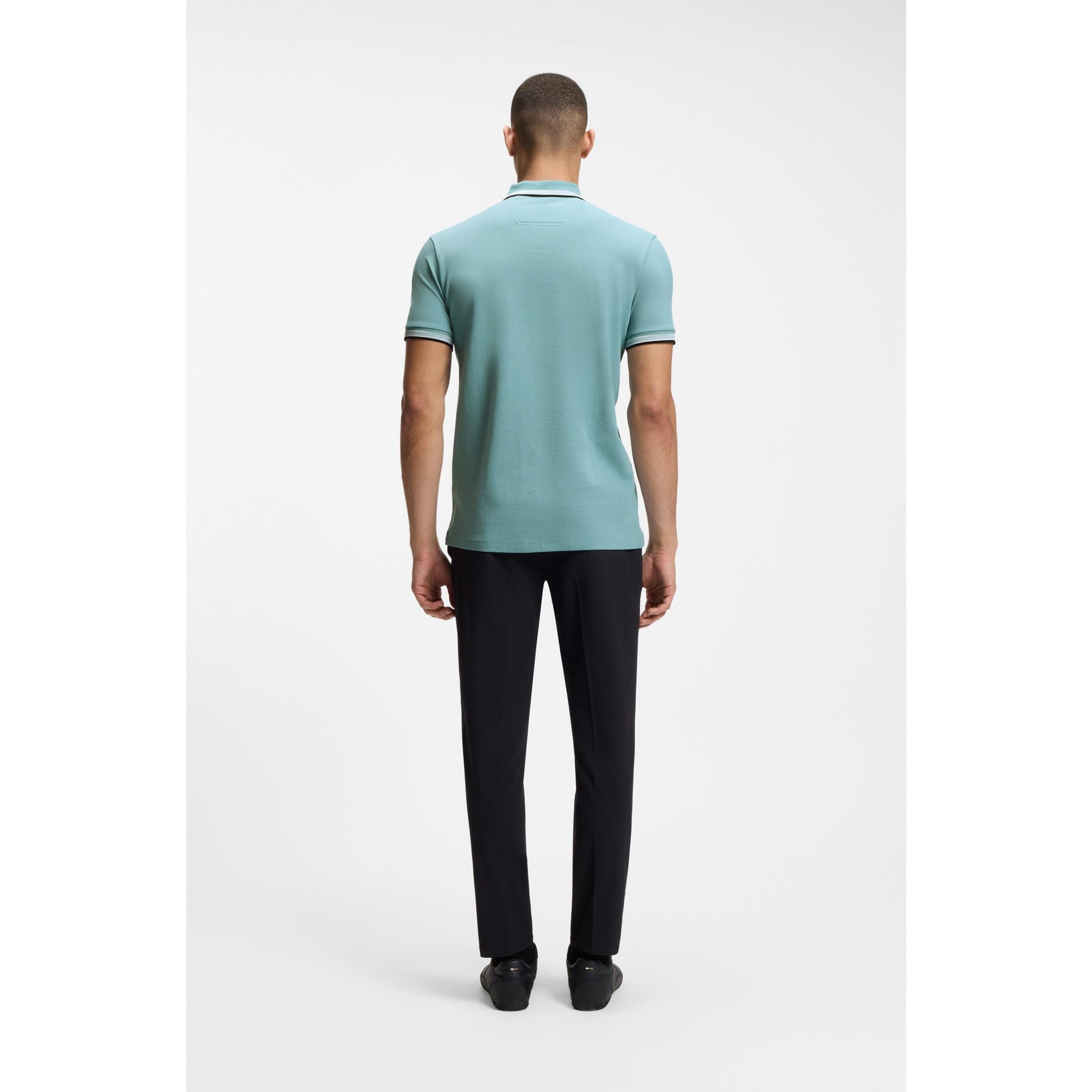 BOSS - Mens BOSS GREEN Paddy Polo Shirt with Contrast Tipping