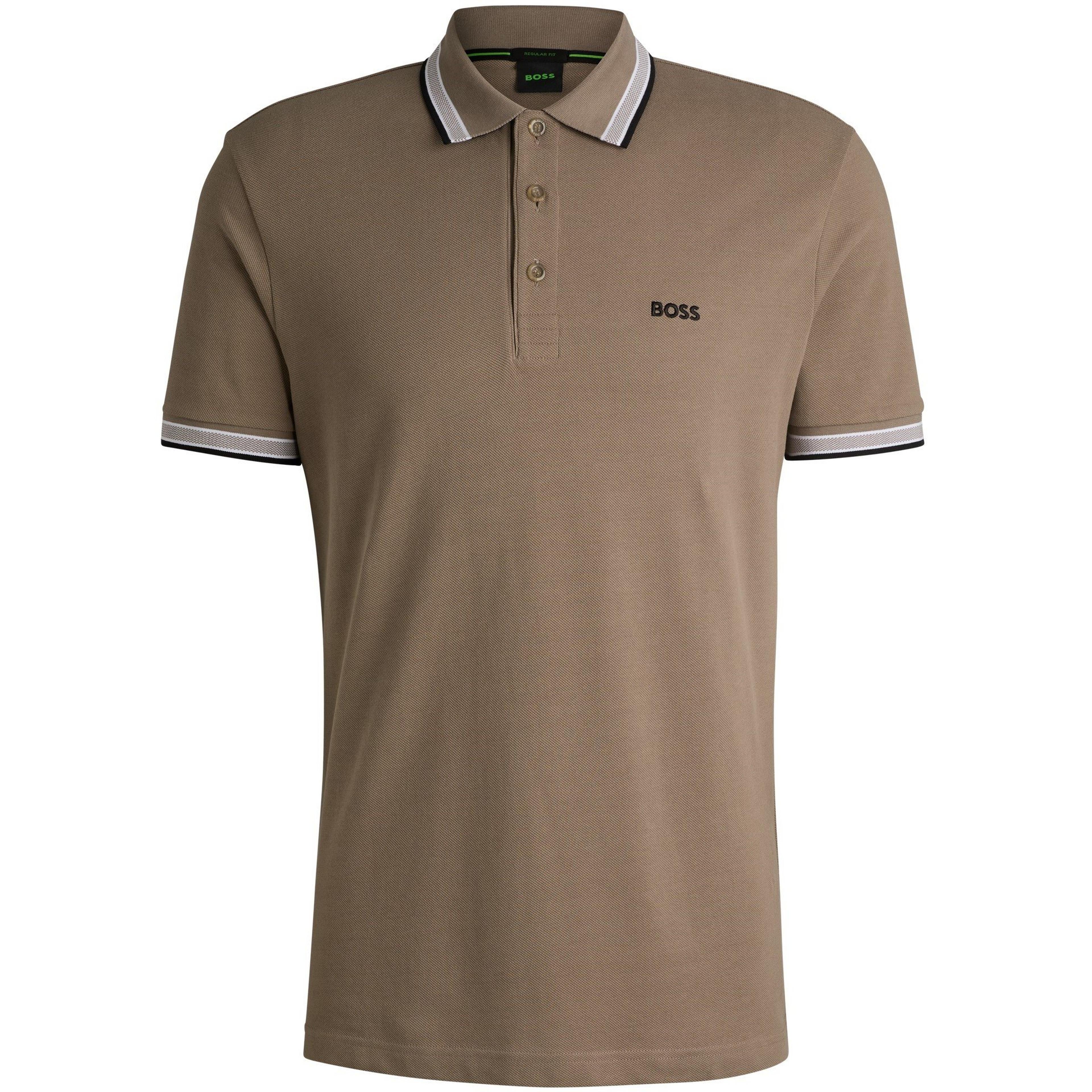BOSS - Mens BOSS GREEN Paddy Polo Shirt with Contrast Tipping