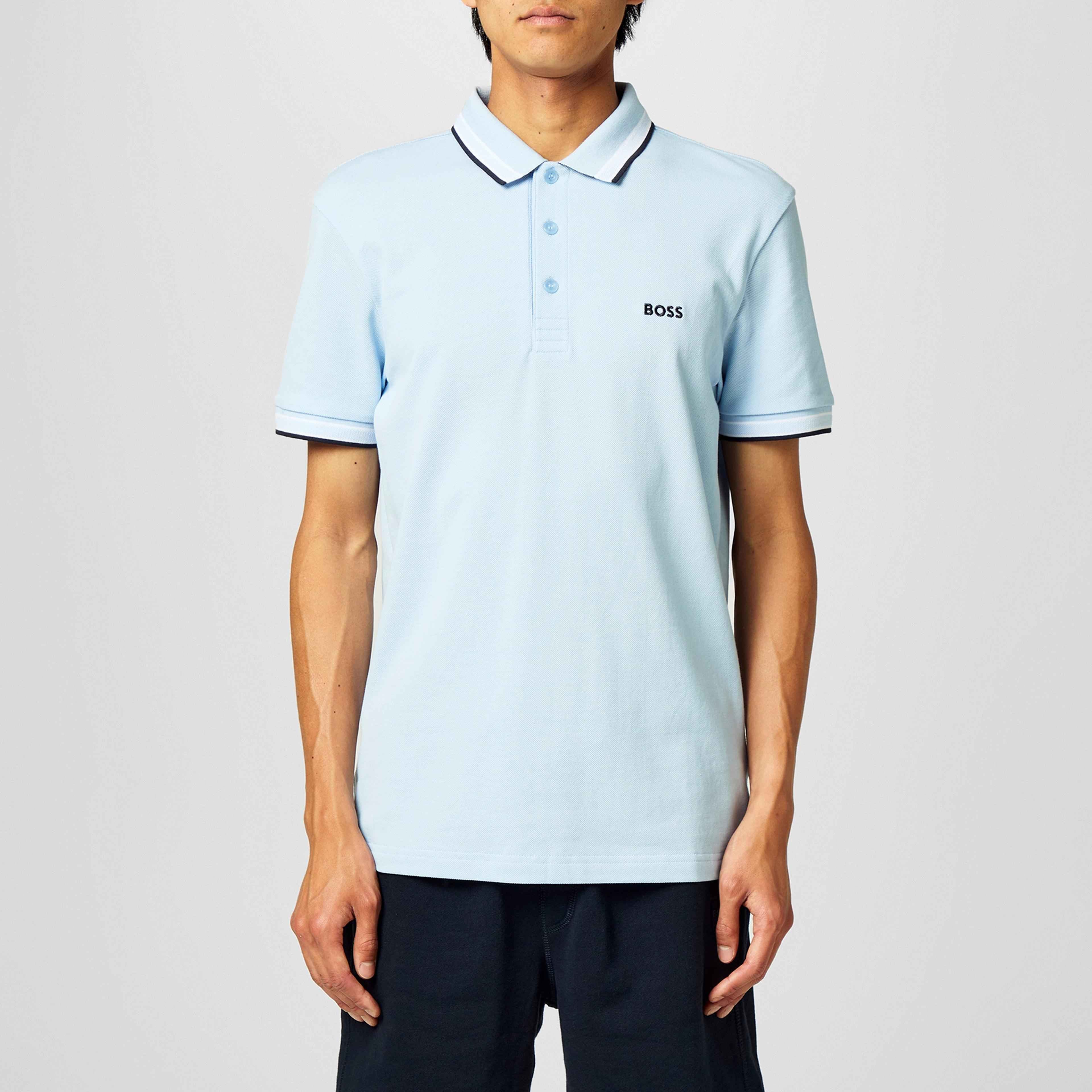 BOSS - Mens BOSS GREEN Paddy Polo Shirt with Contrast Tipping