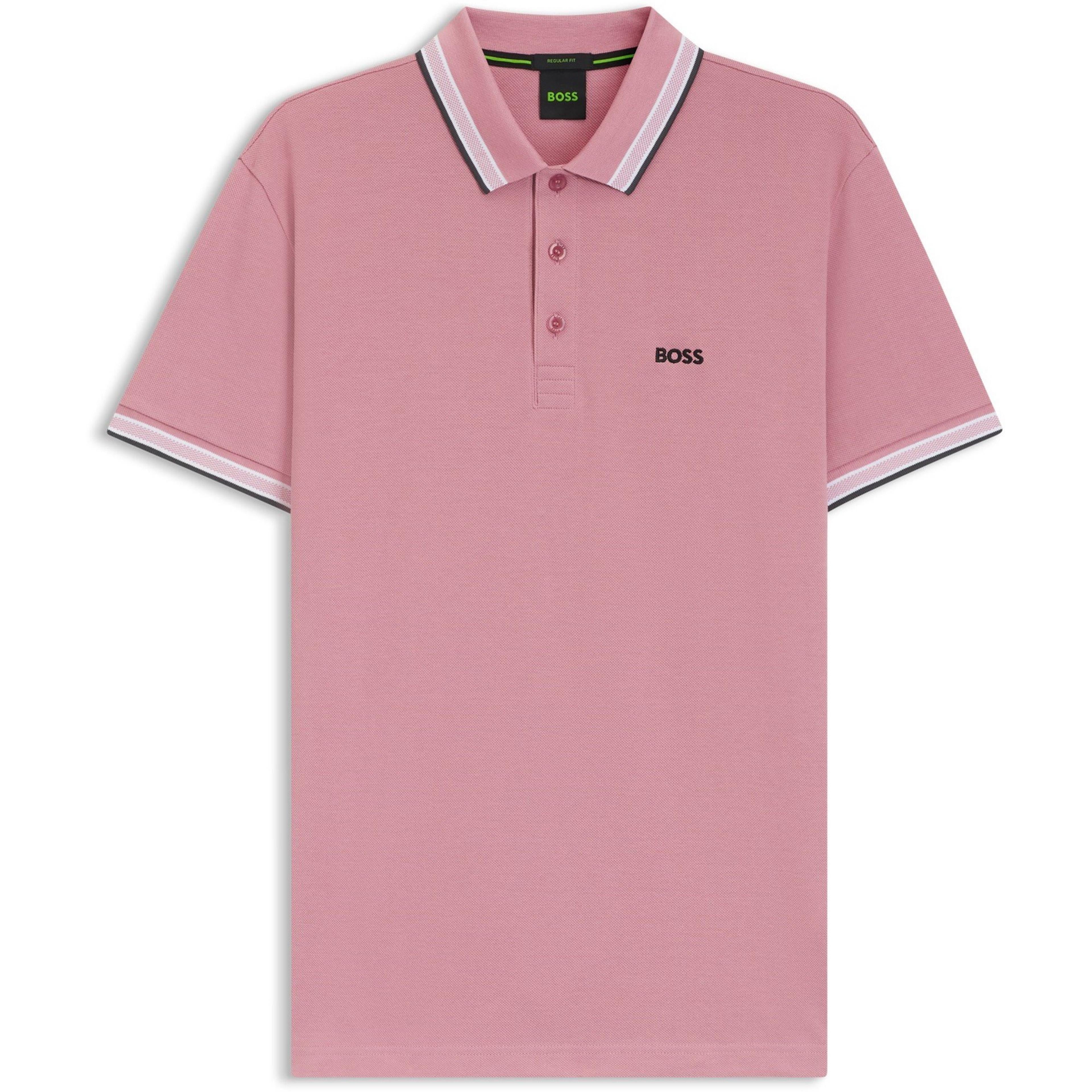 BOSS - Mens BOSS GREEN Paddy Polo Shirt with Contrast Tipping