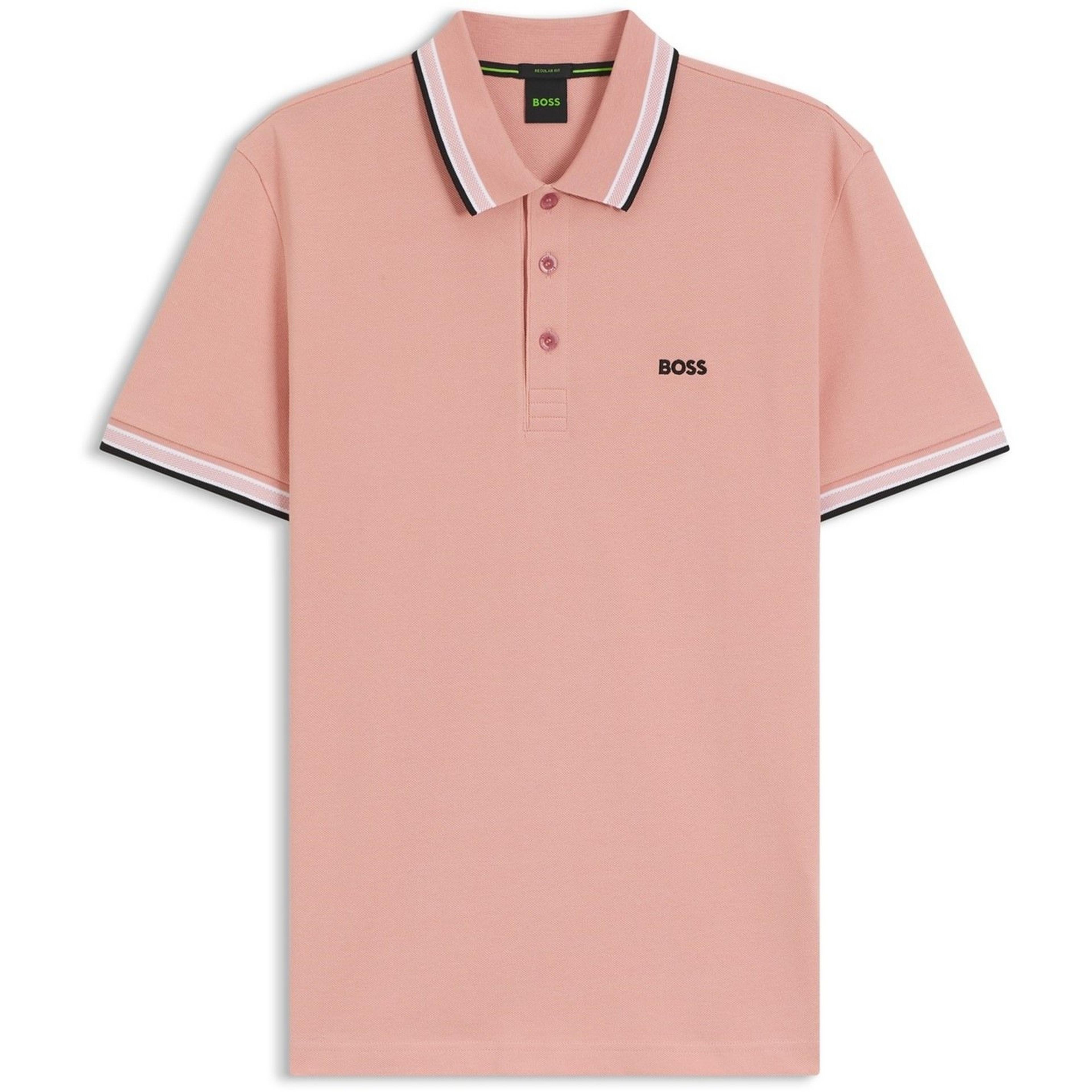 BOSS - Mens BOSS GREEN Paddy Polo Shirt with Contrast Tipping