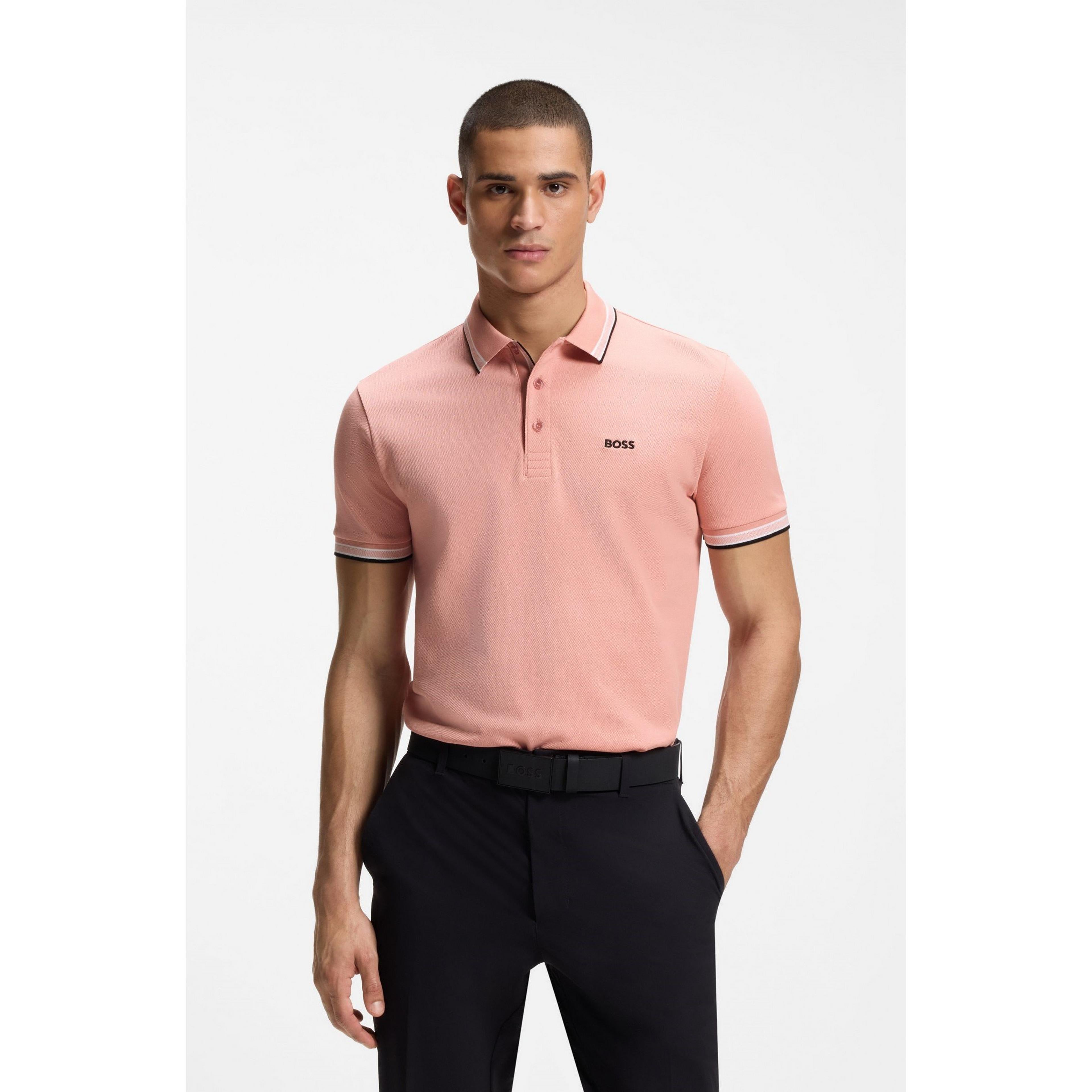 BOSS - Mens BOSS GREEN Paddy Polo Shirt with Contrast Tipping