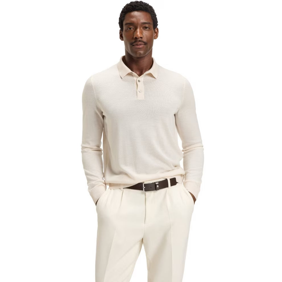 BOSS - Men's Lancione Long-Sleeve Polo