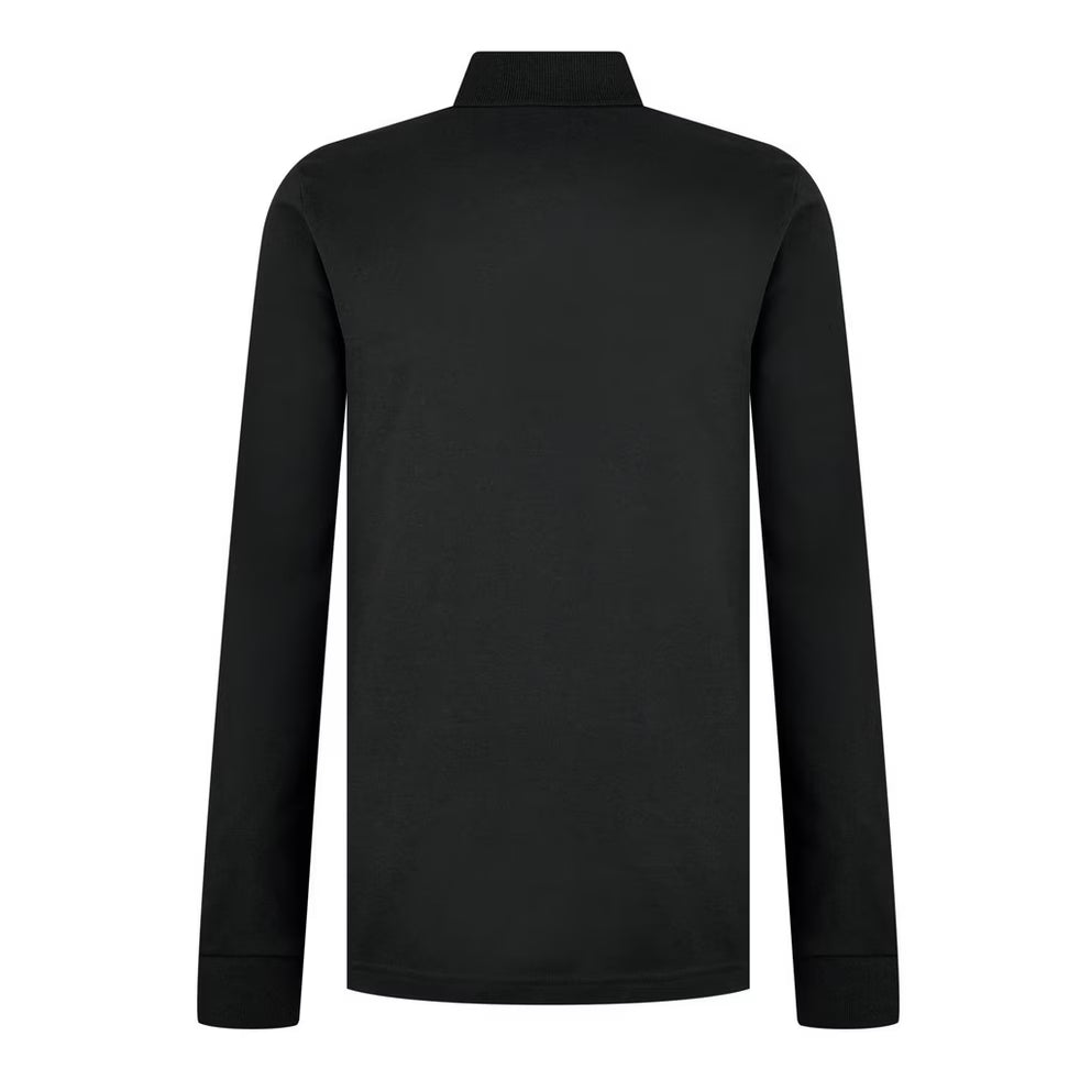 BOSS - ORANGE Passerby Premium Cotton Long Sleeve Polo Shirt with Logo Detail