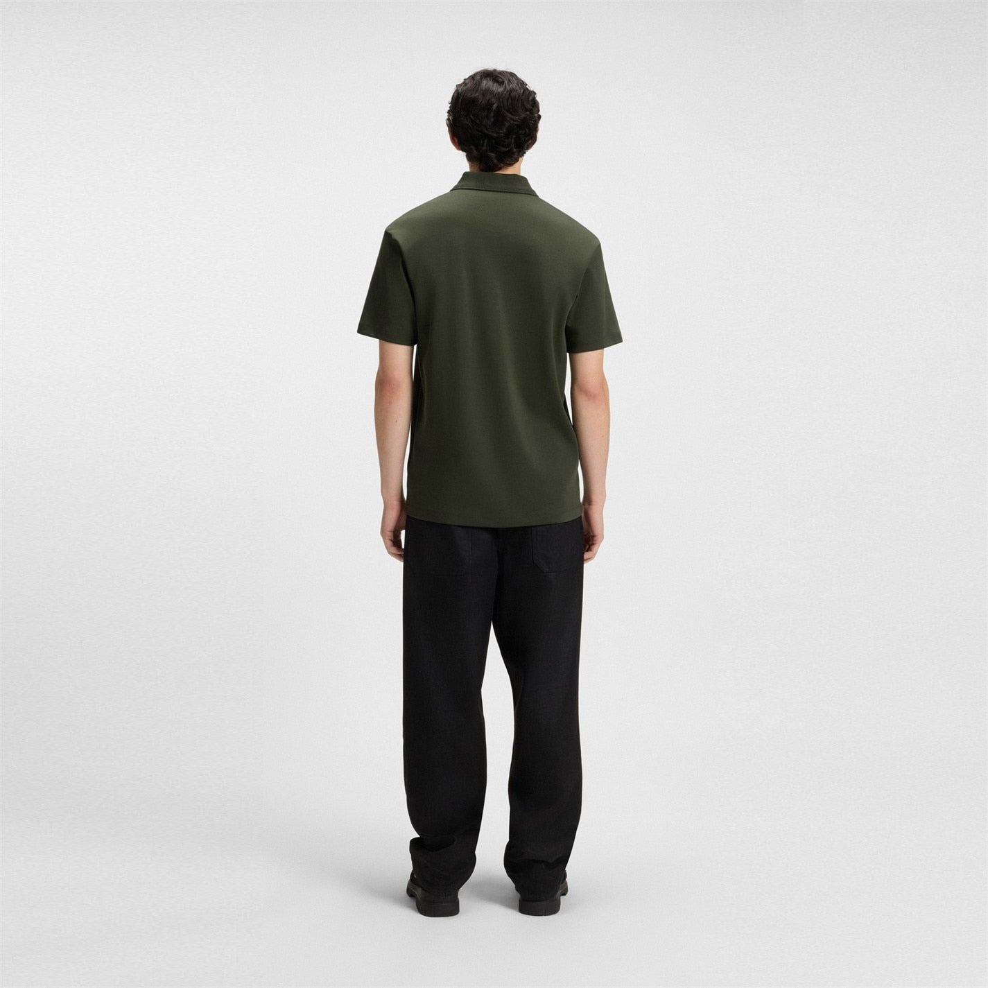 HUGO - Men's Deabono Short Sleeve Polo Shirt