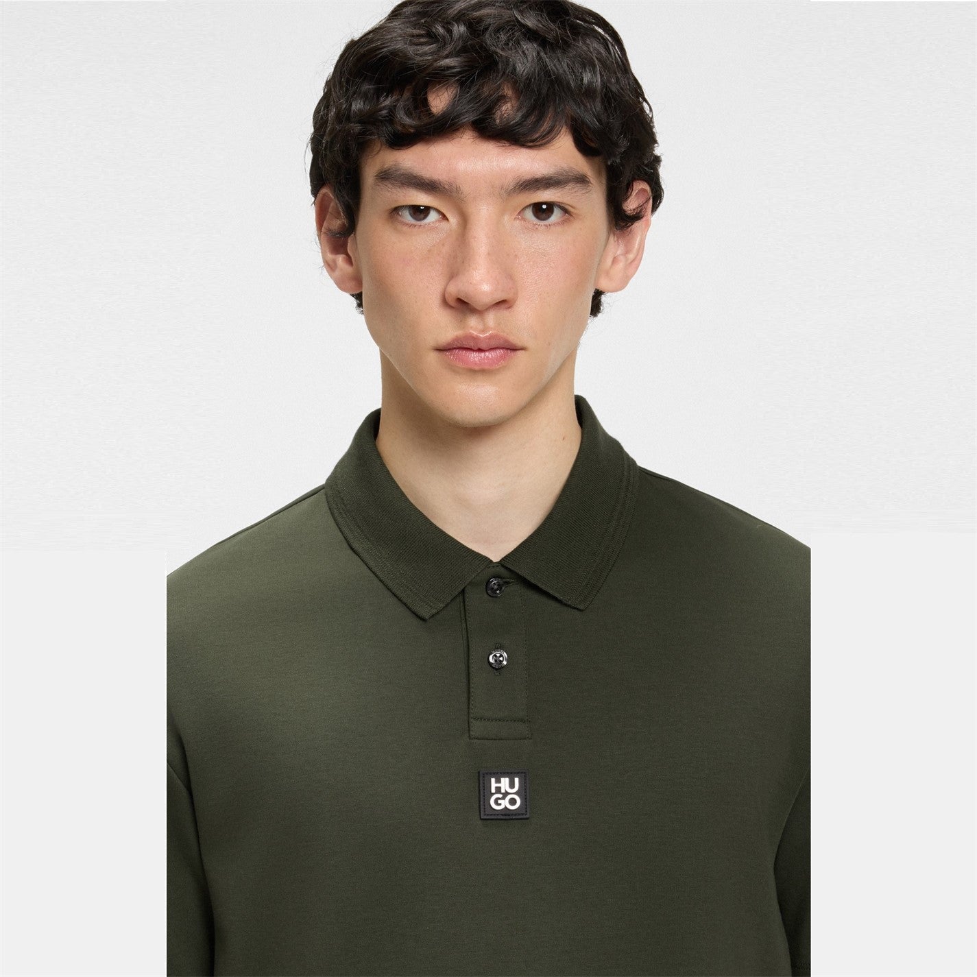 HUGO - Men's Deabono Short Sleeve Polo Shirt