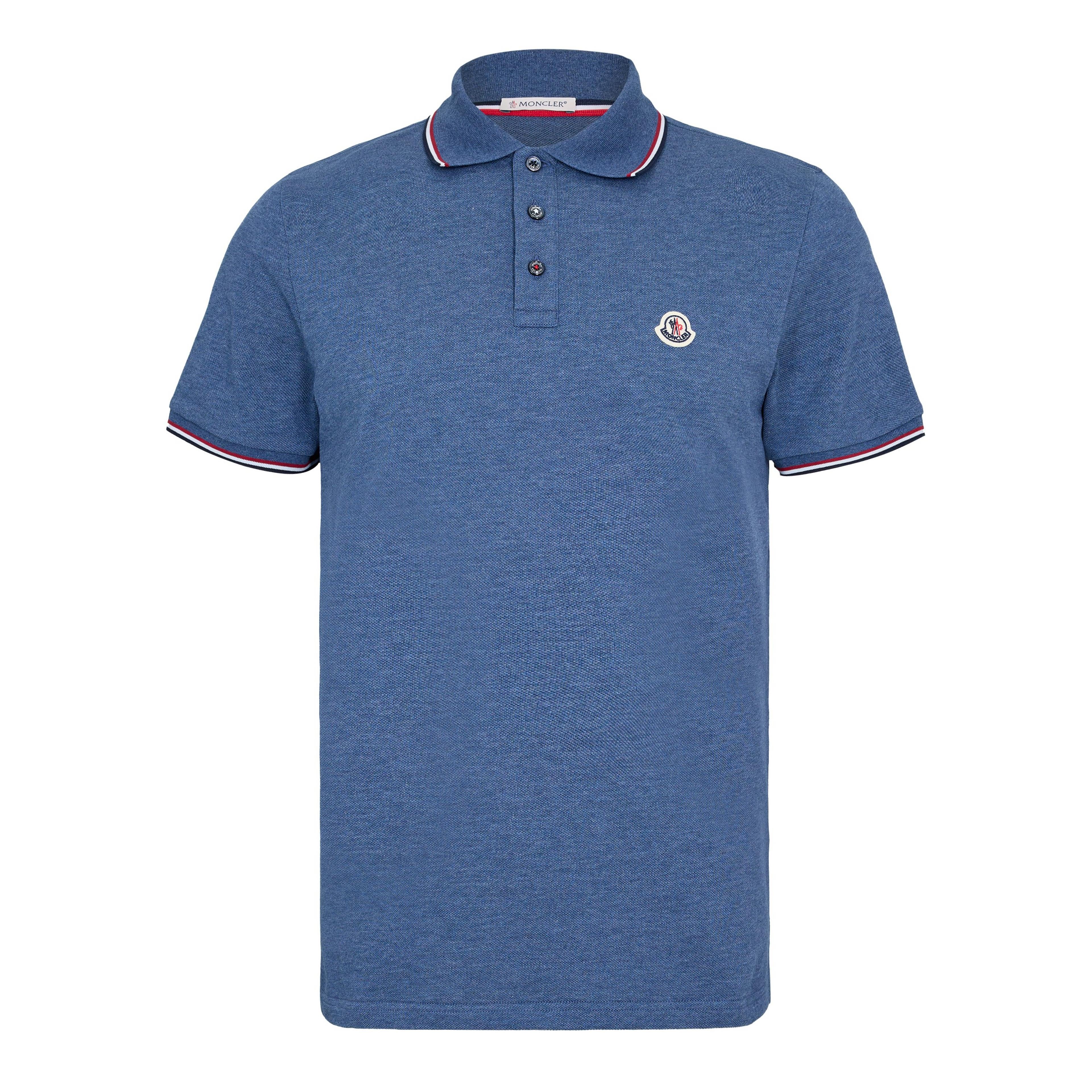 Moncler - Men's Logo Cotton Maglia Polo Shirt