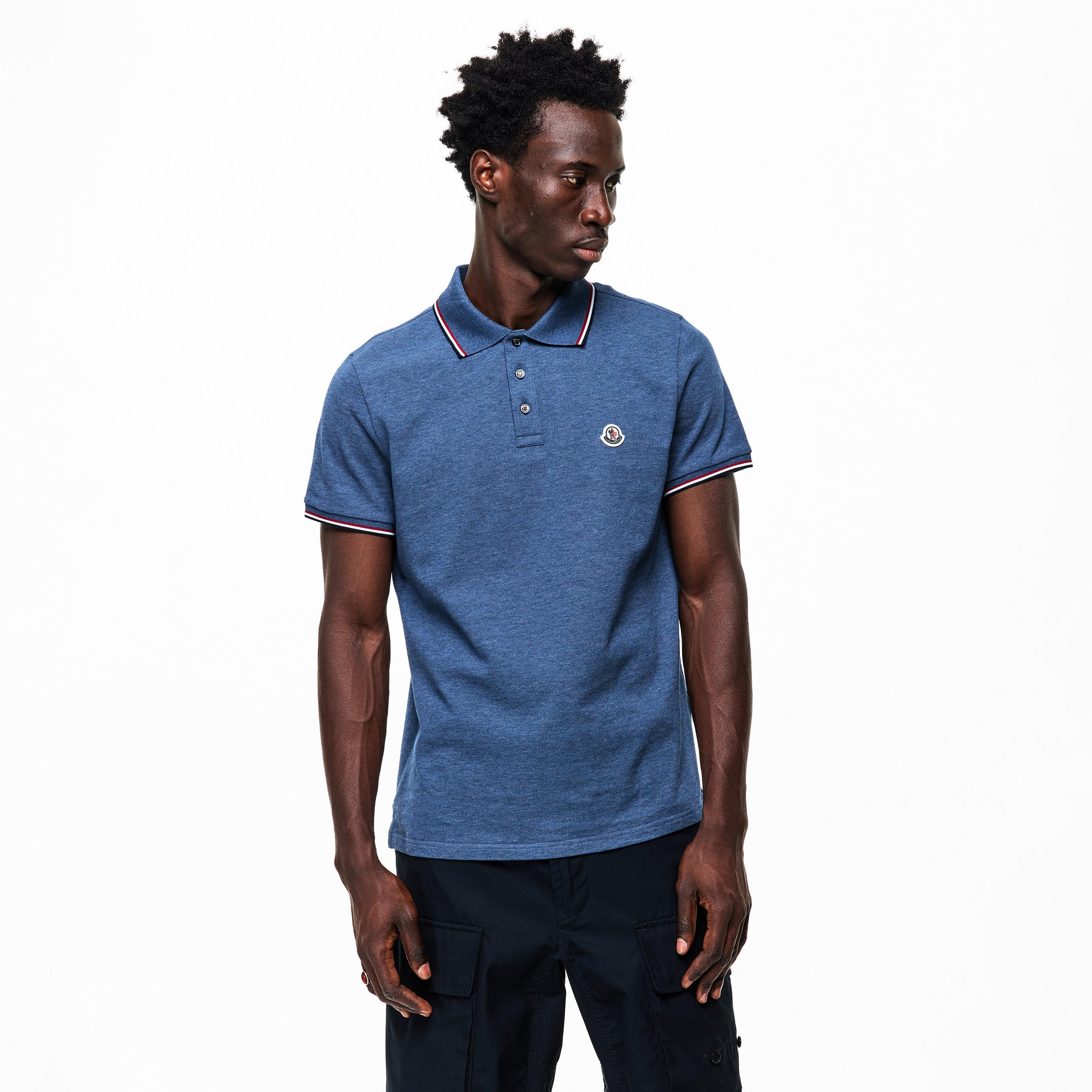 Moncler - Men's Logo Cotton Maglia Polo Shirt