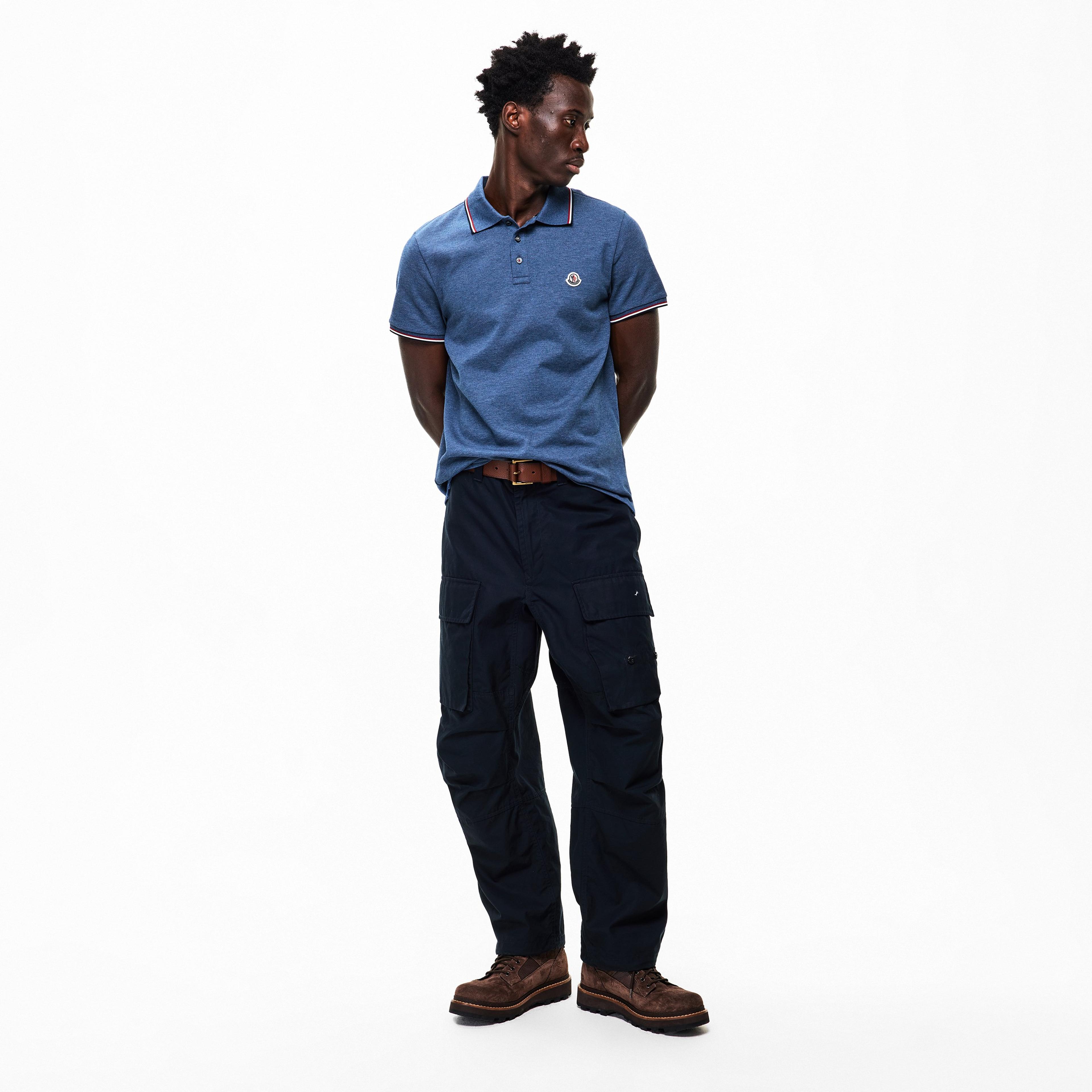 Moncler - Men's Logo Cotton Maglia Polo Shirt
