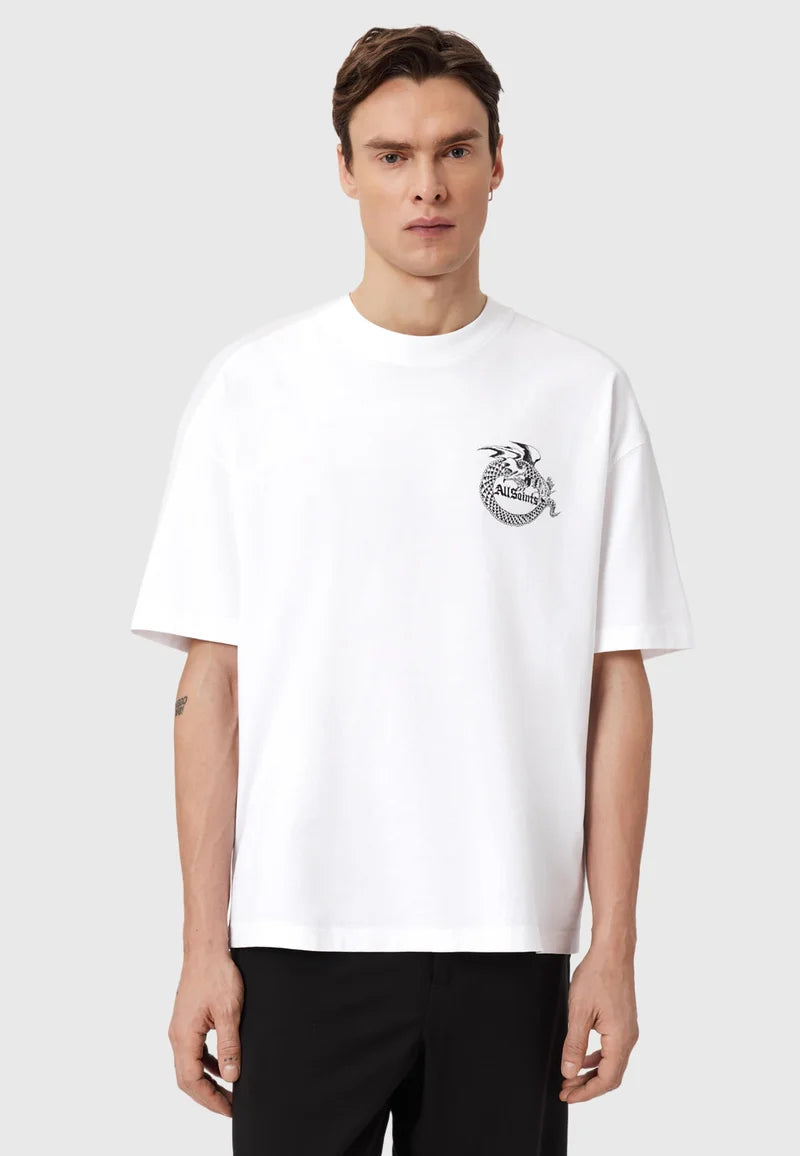 All Saints - Terra Crew Print T-shirt