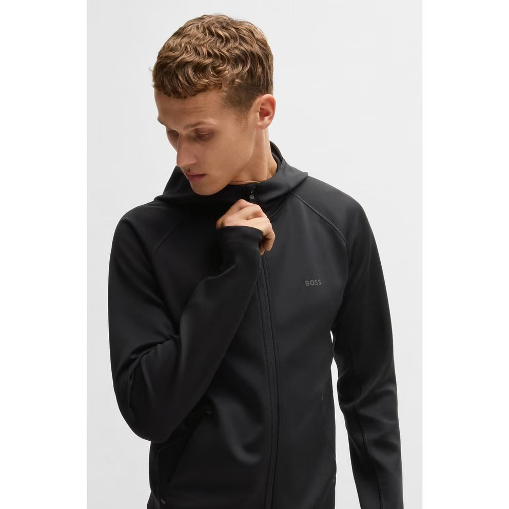 BOSS - Men's Sicon Active Moisture-Managing Hoodie