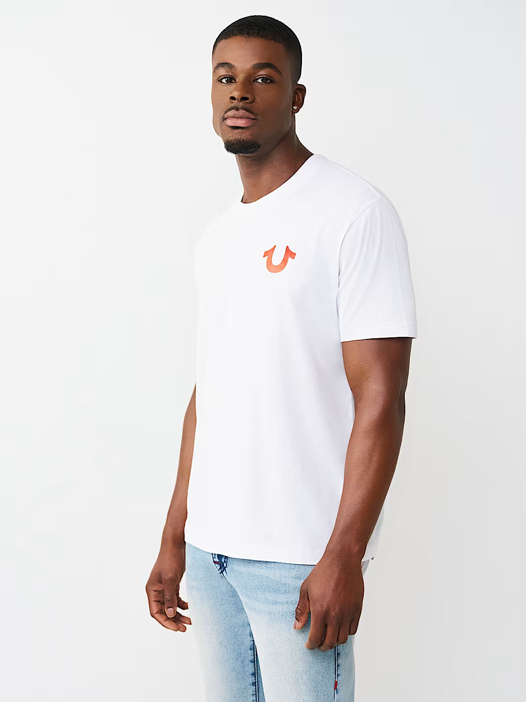 True Religion - Marker Script Buddha Tee