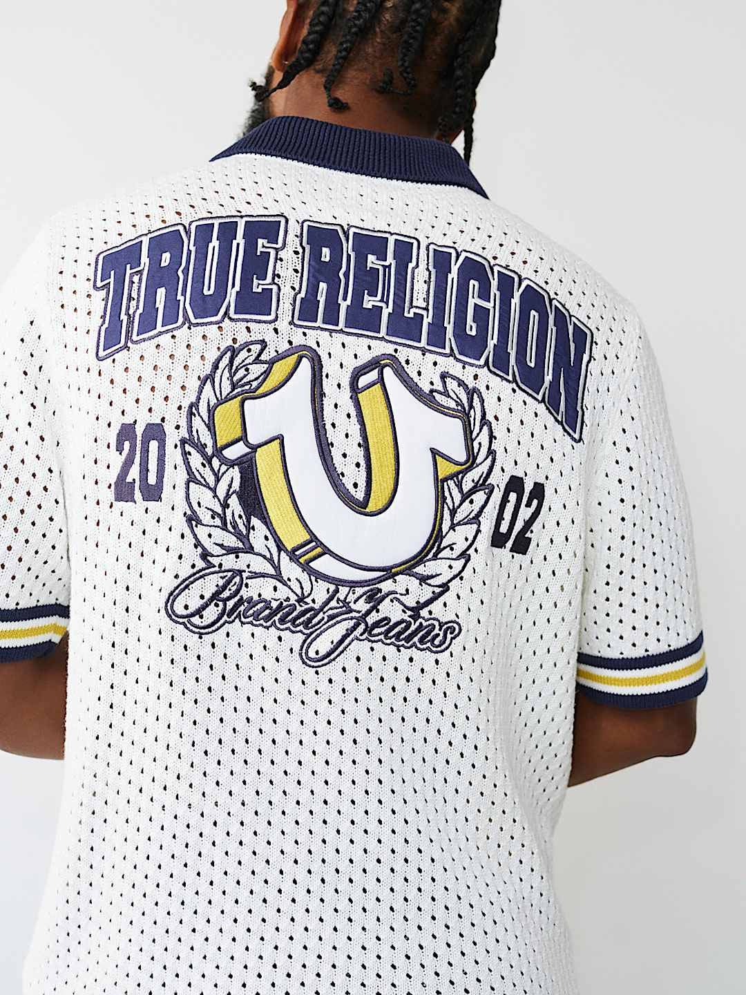 True Religion - Horseshoe Crest Knit Shirt