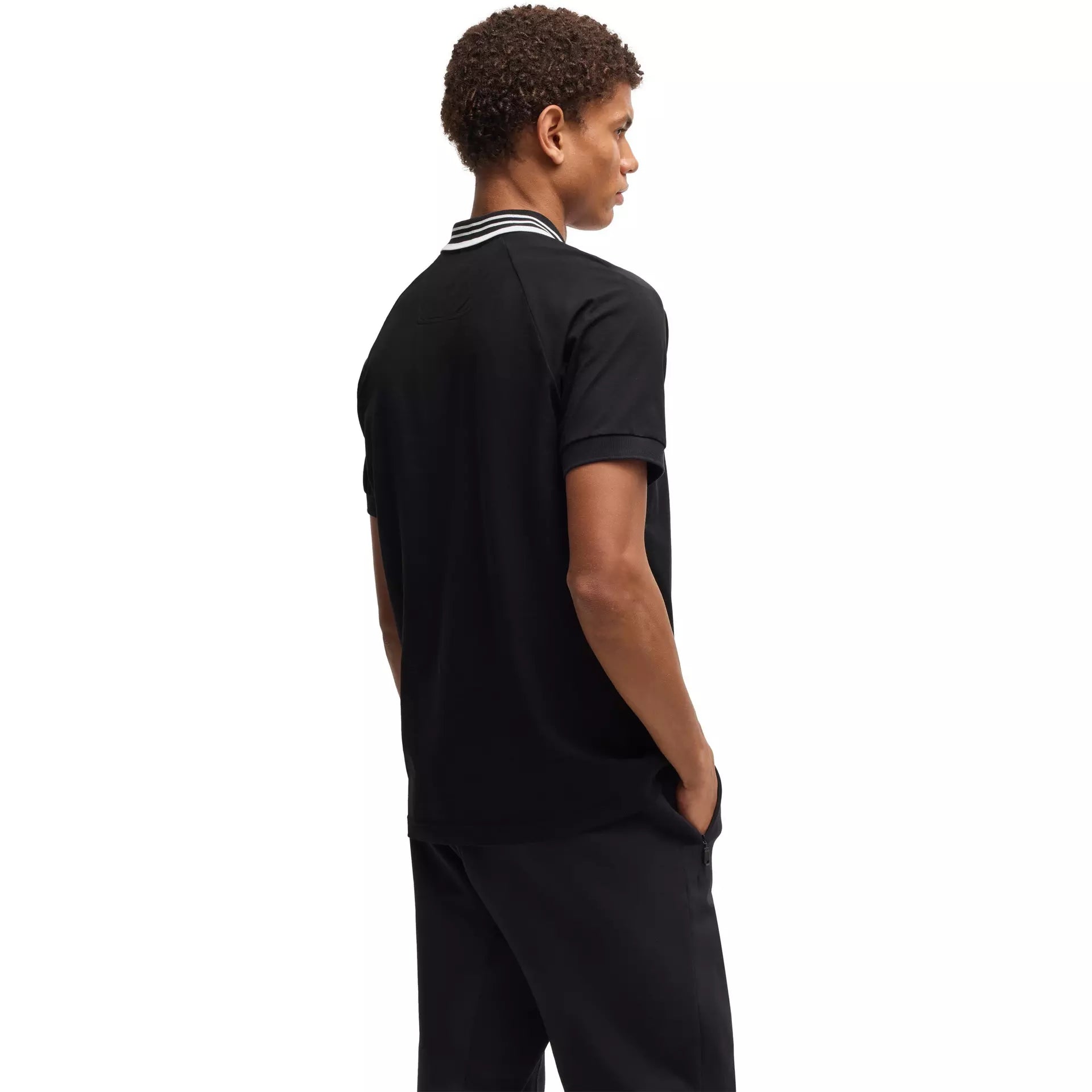 Boss - Men's HBG Paddy Rib Polo Shirt, Sporty Sophistication