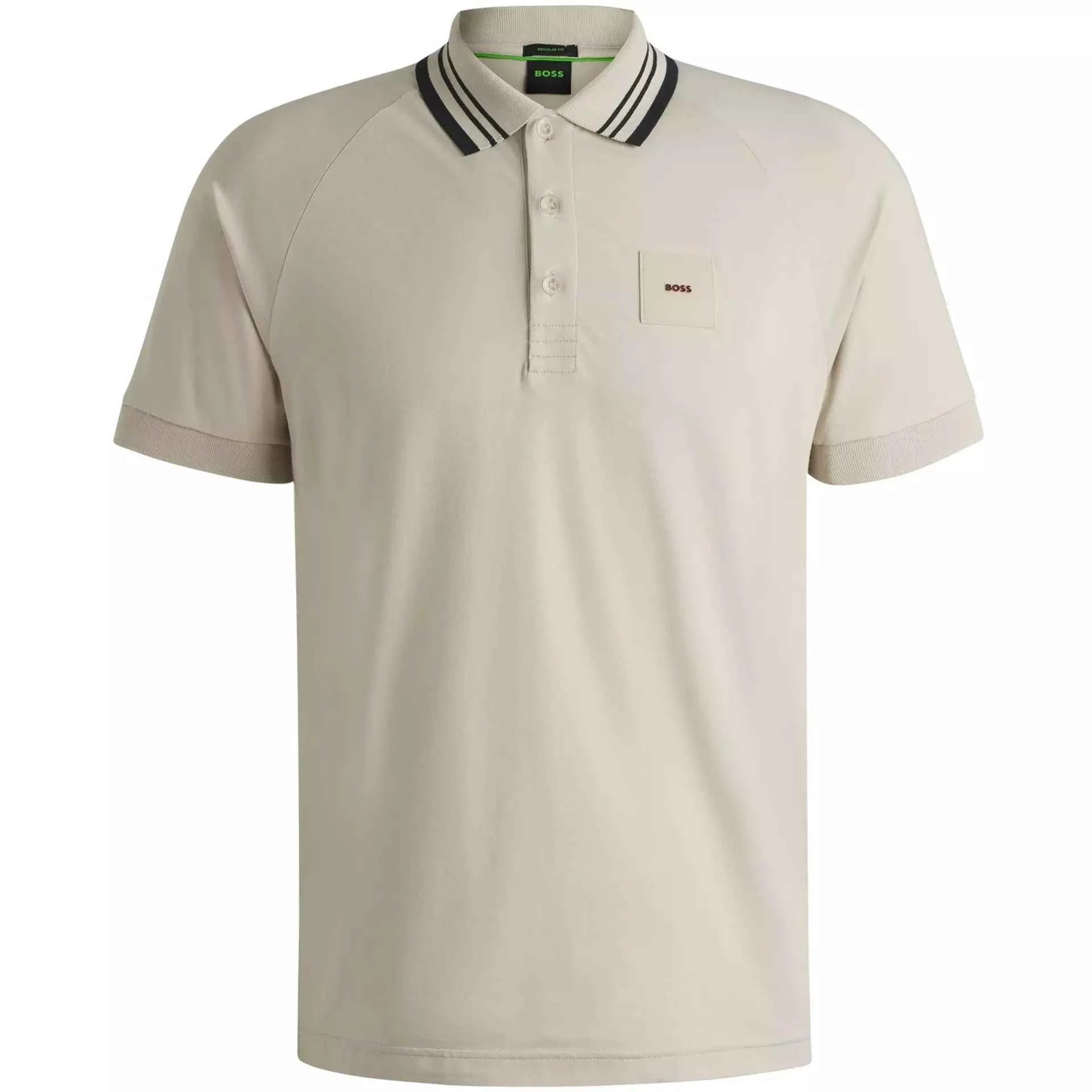 Boss - Men's HBG Paddy Rib Polo Shirt, Sporty Sophistication