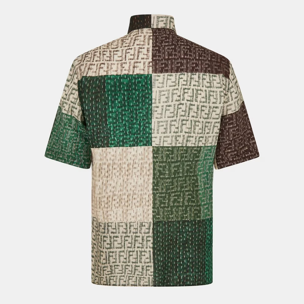 Fendi - Linen Ff Print Shirt