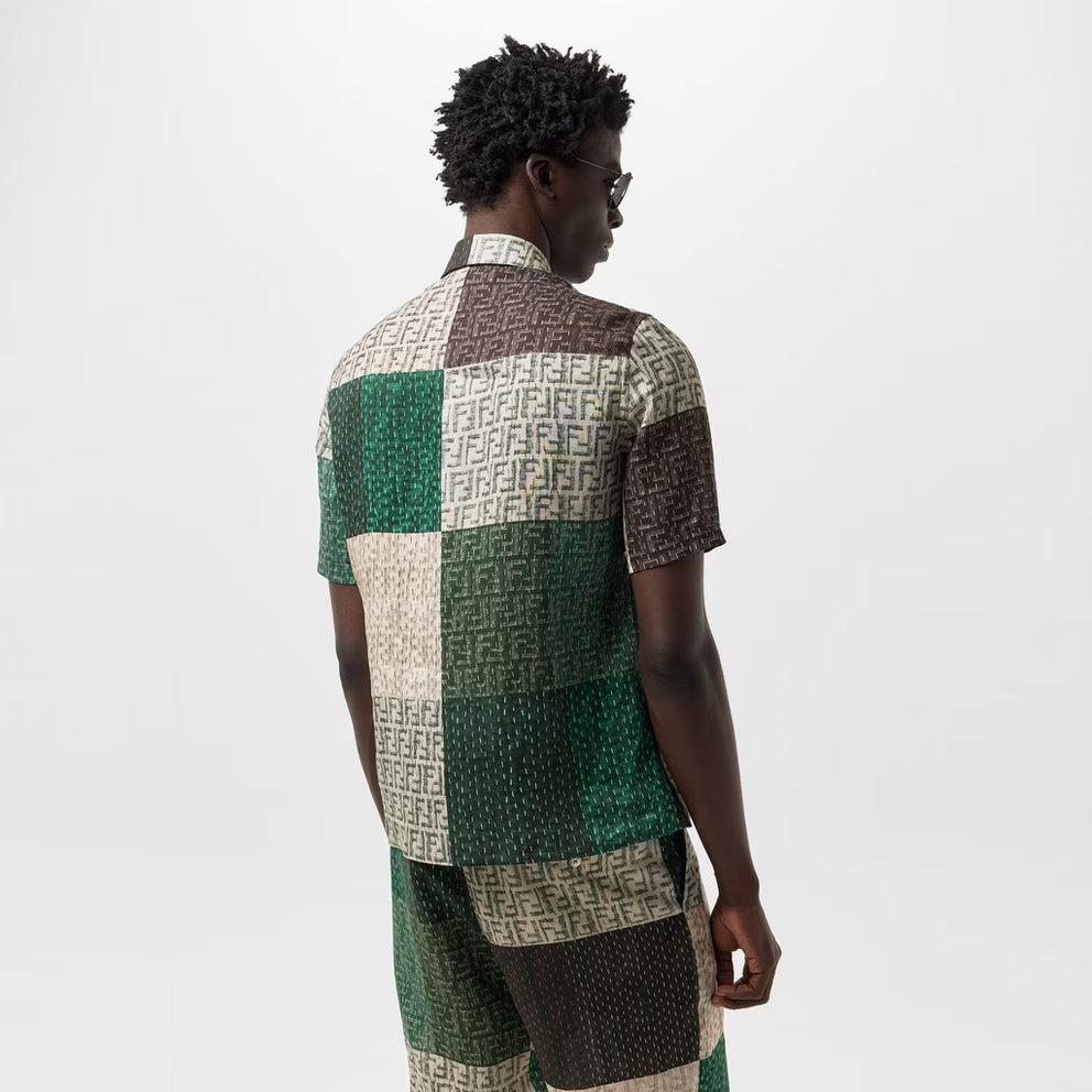 Fendi - Linen Ff Print Shirt