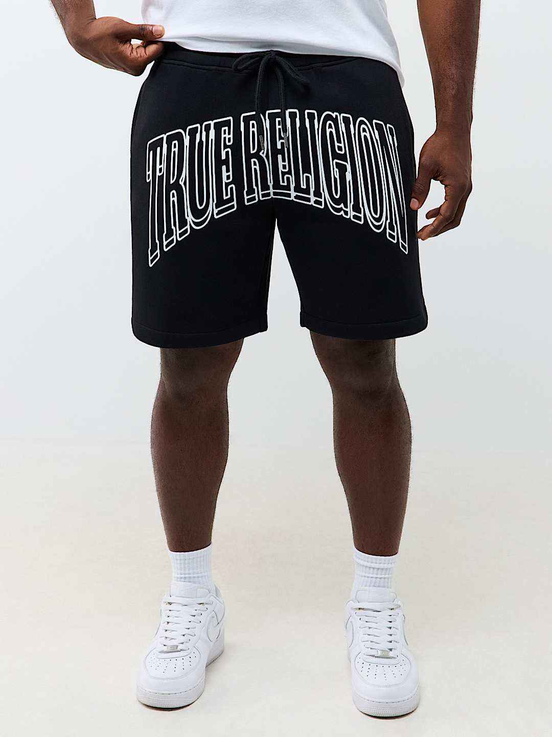 True Religion - Groovy Horseshoe Fleece Short