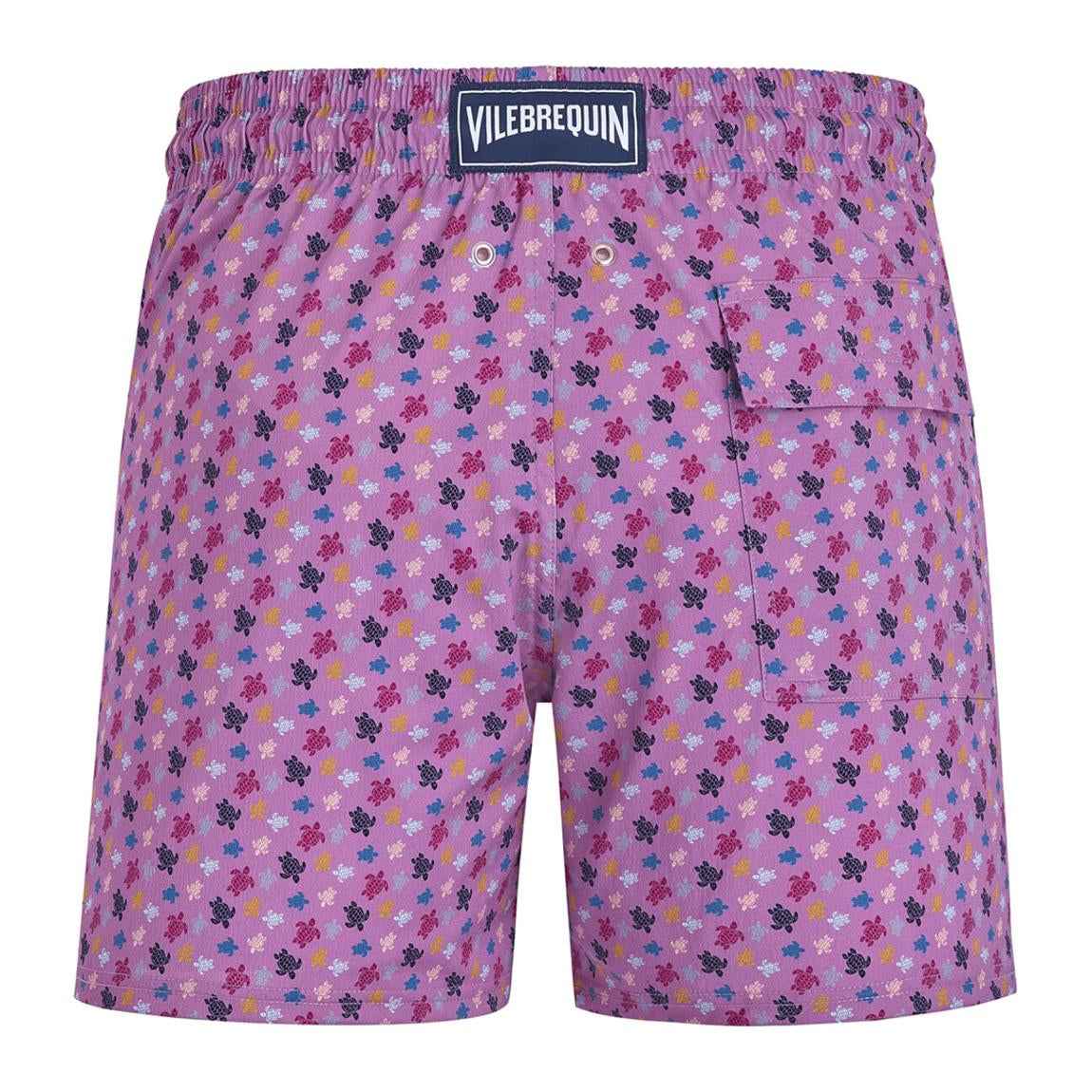 Vilebrequin - Purple Micro turtle Swim Trunks