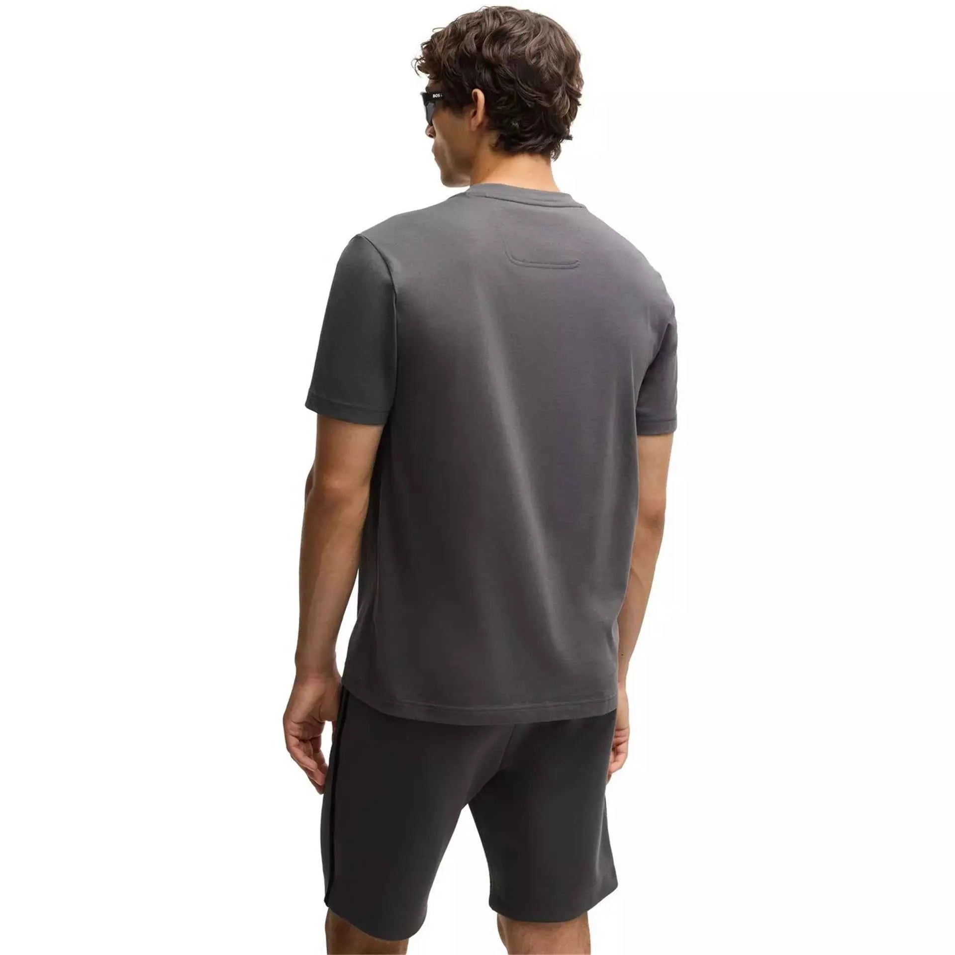 Boss - Men's Tape Logo Cotton T-Shirt