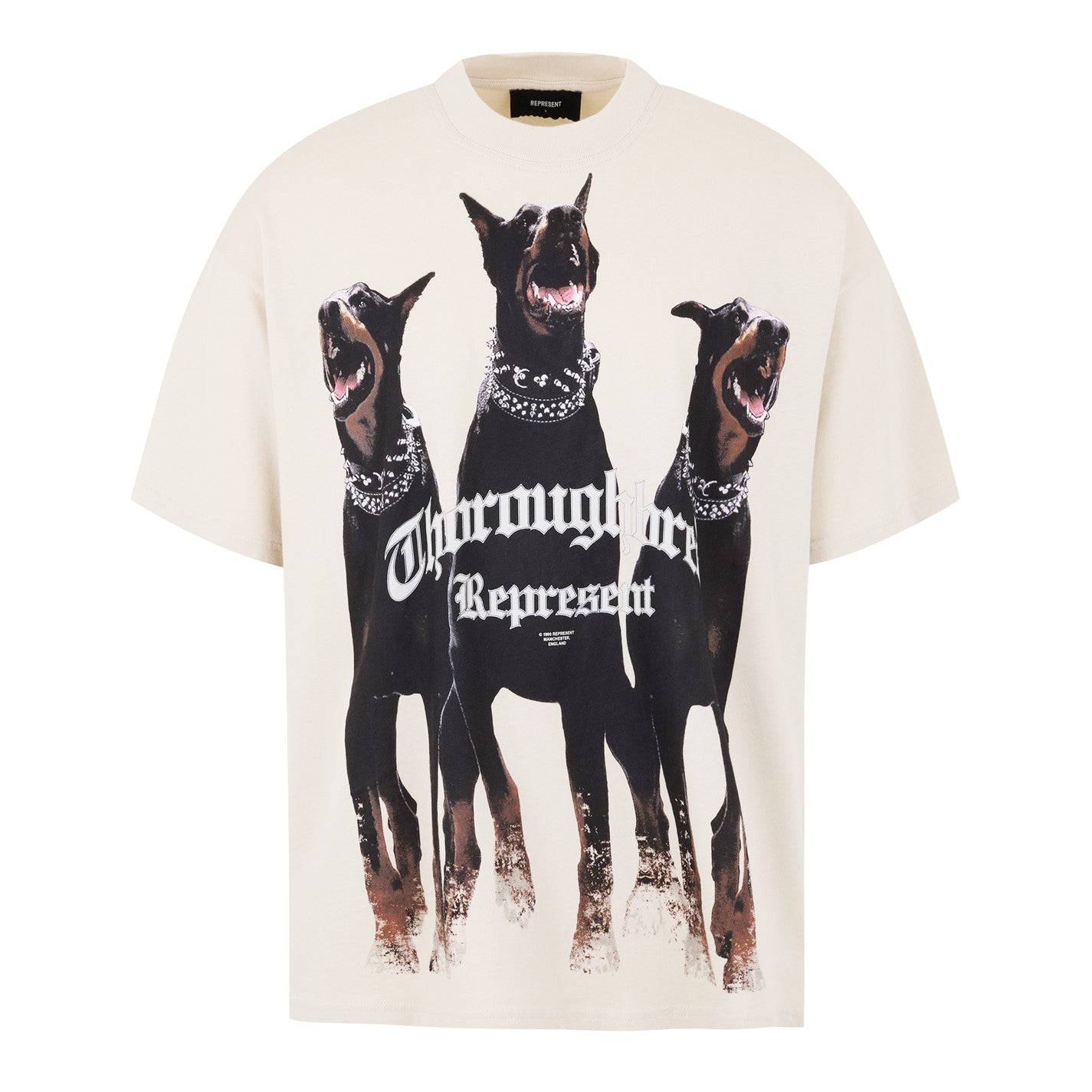 REPRESENT - Men's Rep Thoroughbred T-Shirt, Bold Printed Graphic