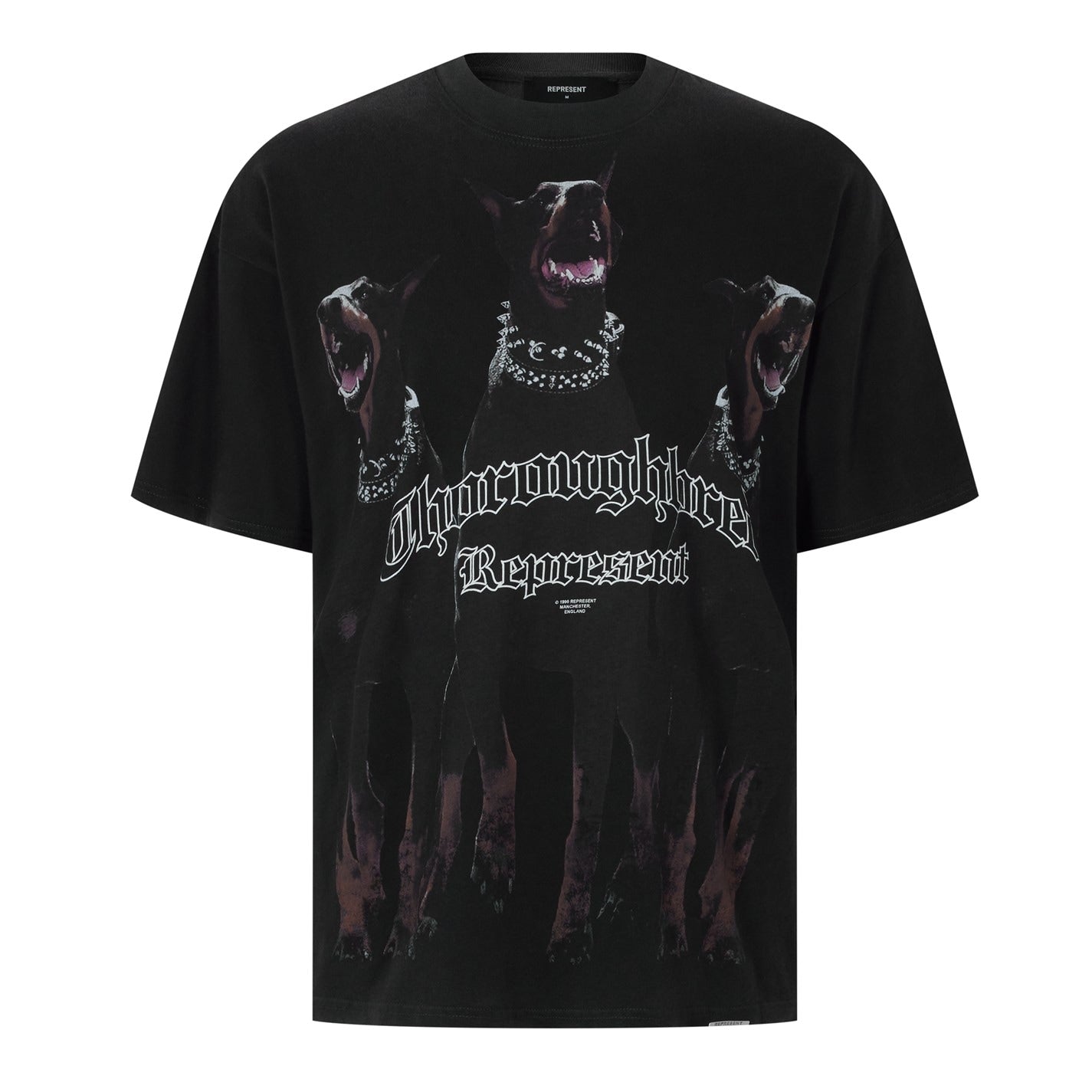 REPRESENT - Men's Rep Thoroughbred T-Shirt, Bold Printed Graphic