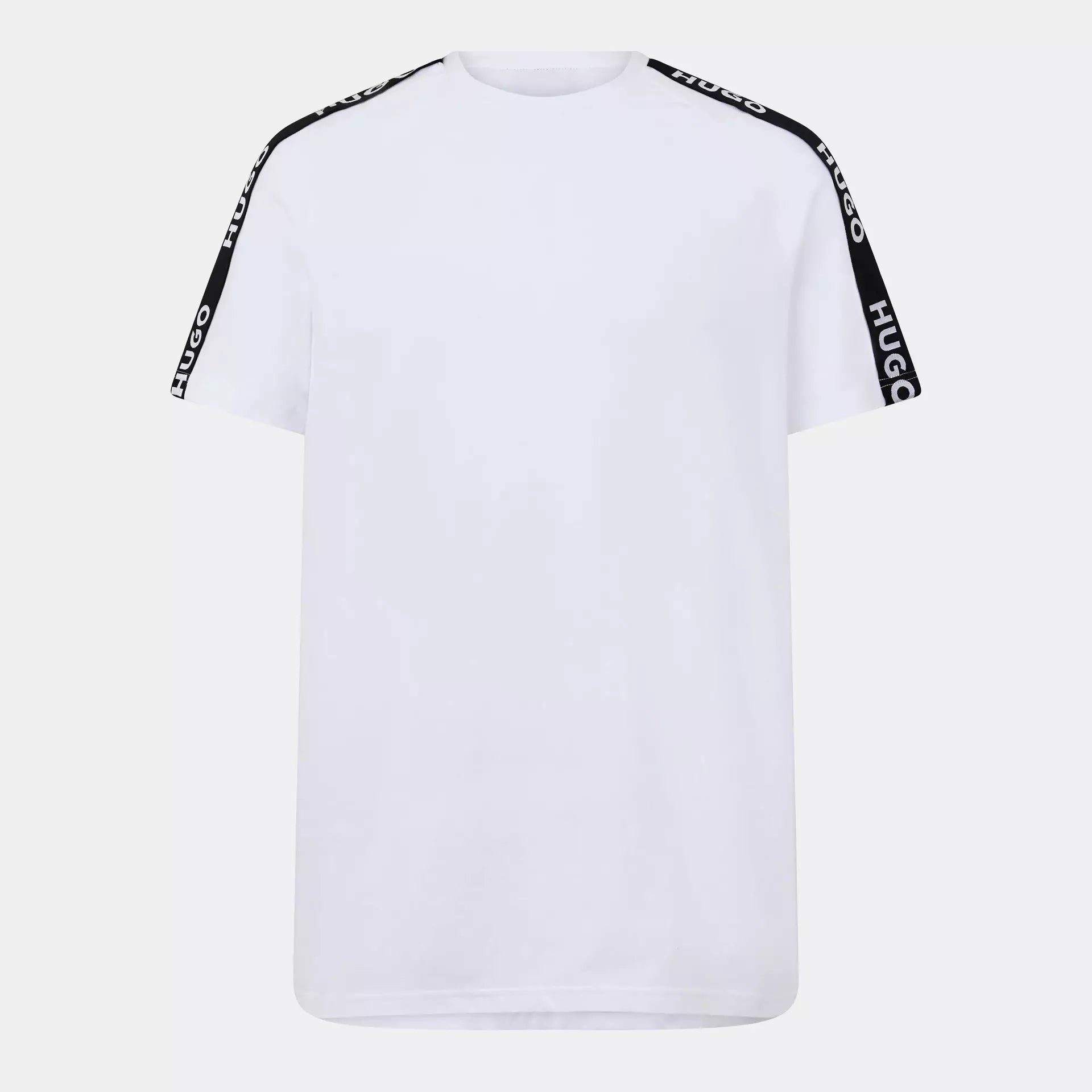 Hugo - HUGO Mens T-Shirt with Logo Signature Tape Detail