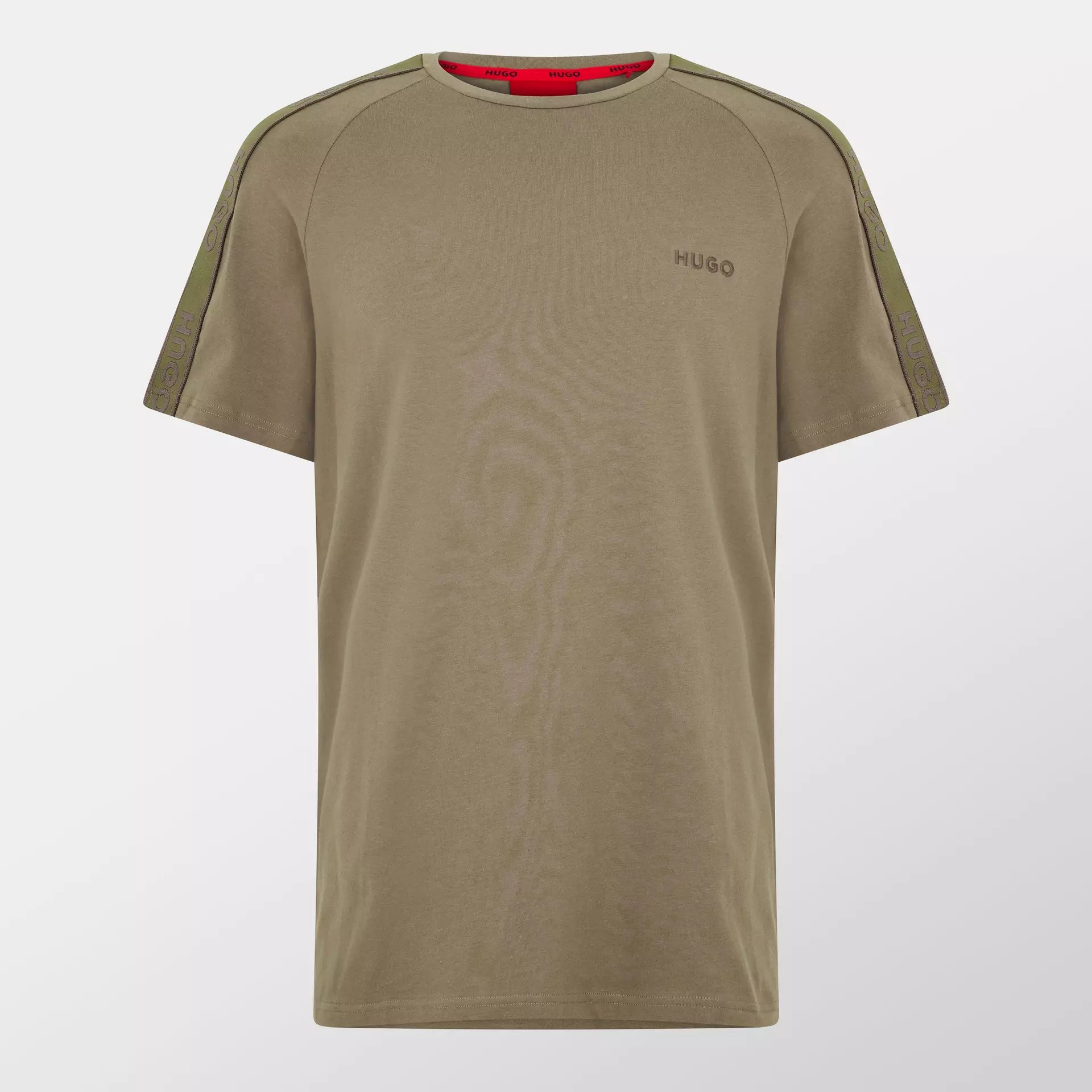Hugo - HUGO Mens T-Shirt with Logo Signature Tape Detail