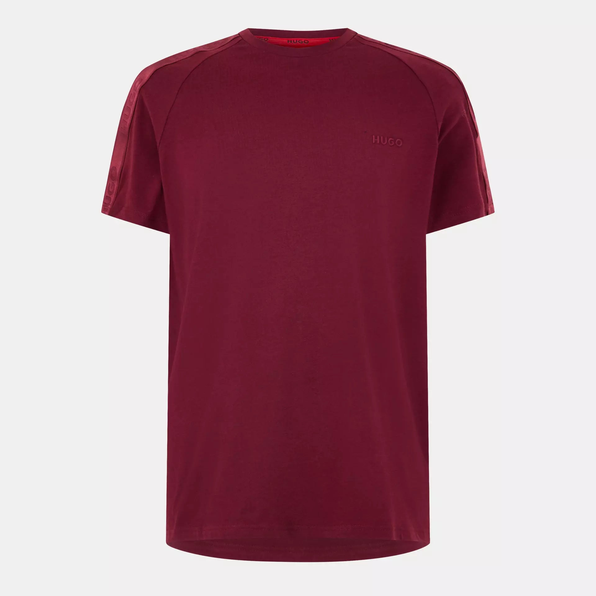 Hugo - HUGO Mens T-Shirt with Logo Signature Tape Detail