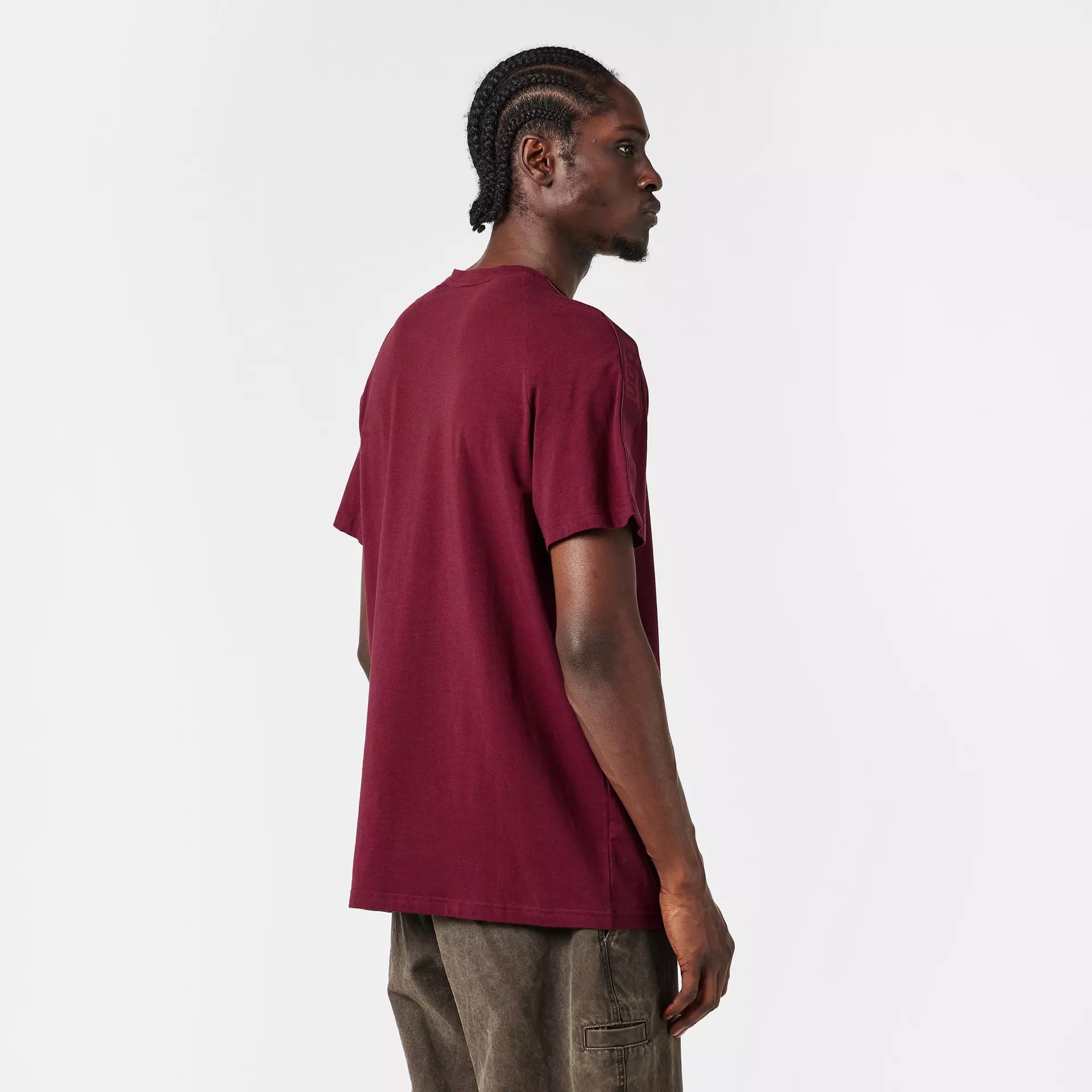 Hugo - HUGO Mens T-Shirt with Logo Signature Tape Detail