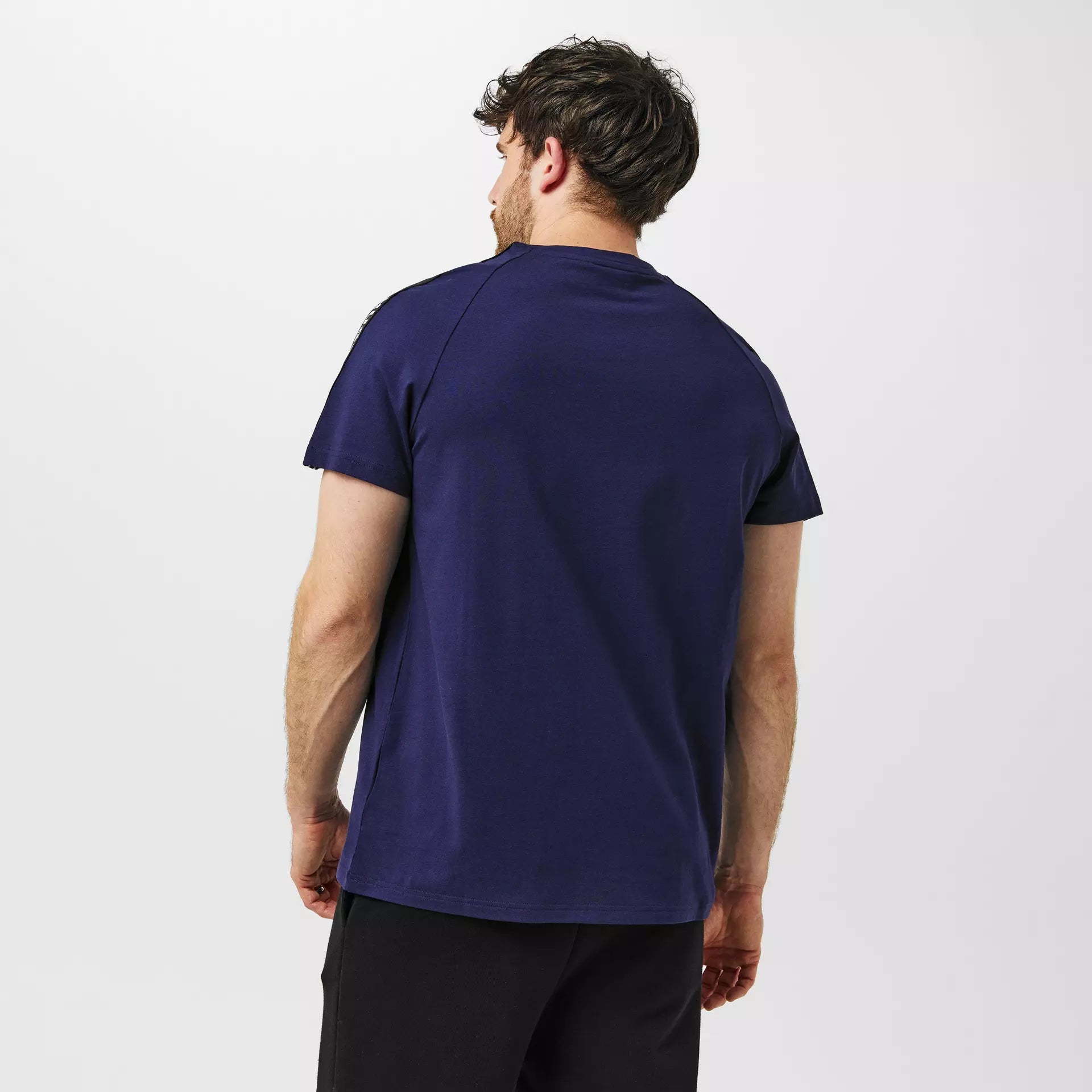 Hugo - HUGO Mens T-Shirt with Logo Signature Tape Detail