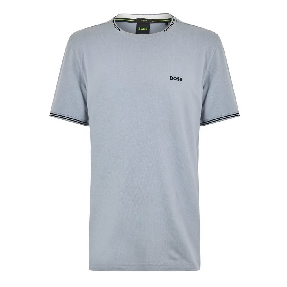 Boss - Mens BOSS Green Short Sleeve T-Shirt with Logo Detail (Taul Regular Fit)