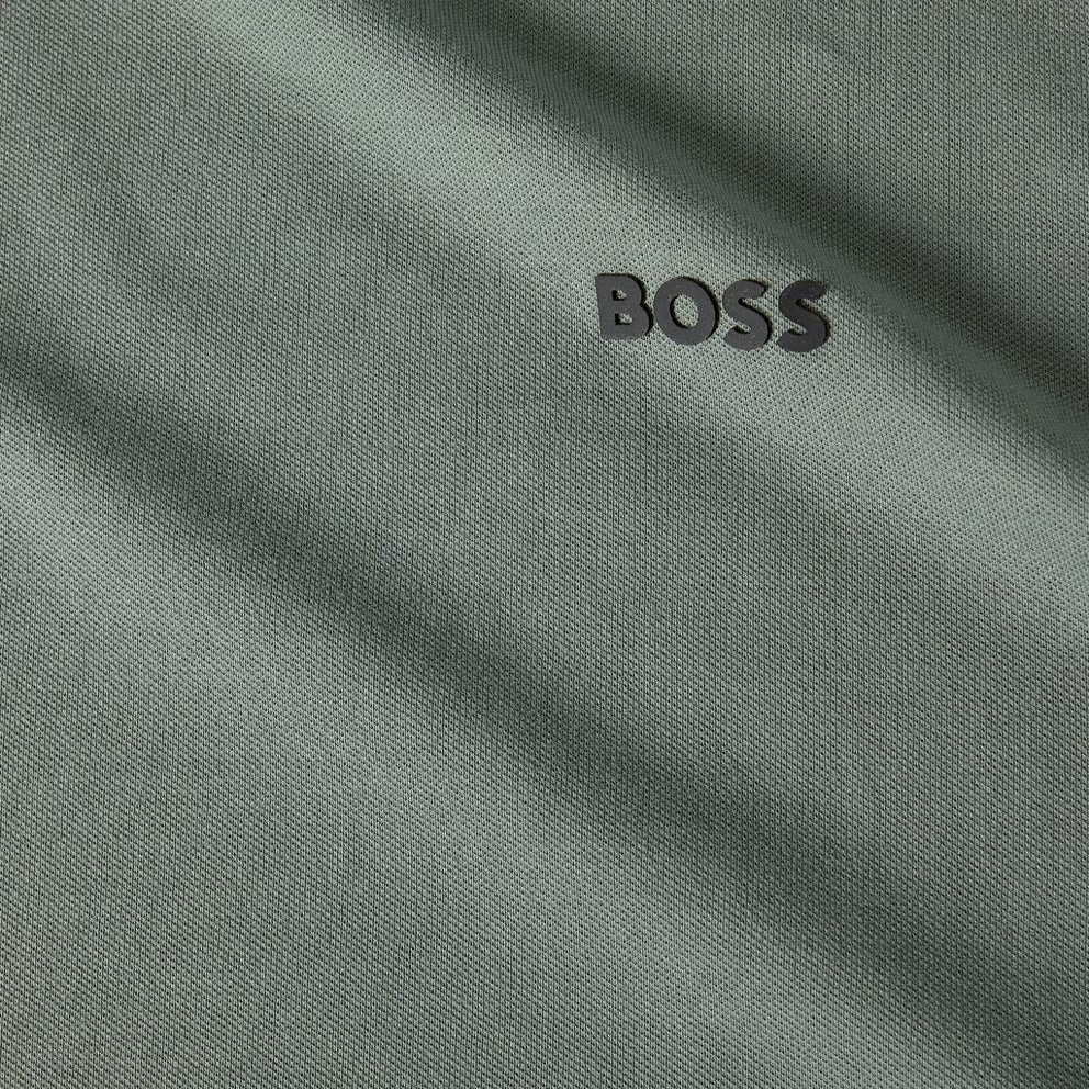 Boss - Mens BOSS Green Short Sleeve T-Shirt with Logo Detail (Taul Regular Fit)