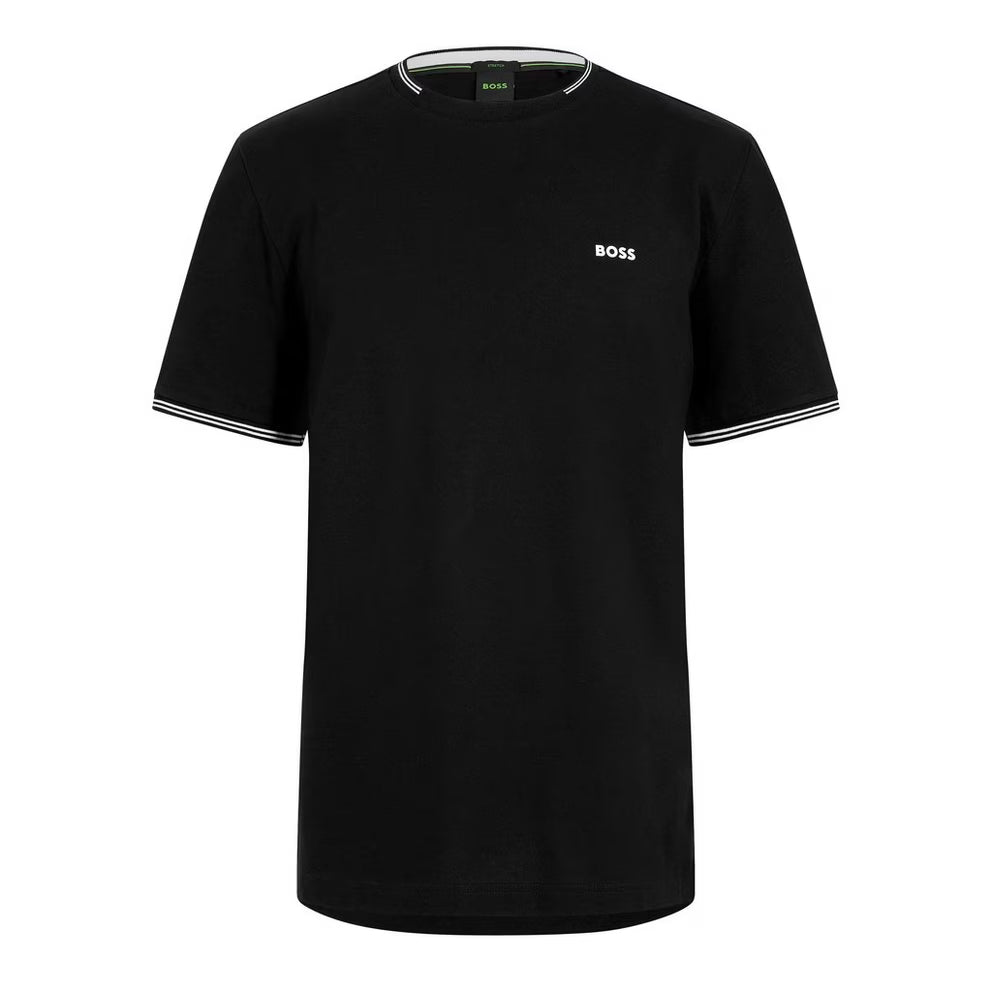 Boss - Mens BOSS Green Short Sleeve T-Shirt with Logo Detail (Taul Regular Fit)