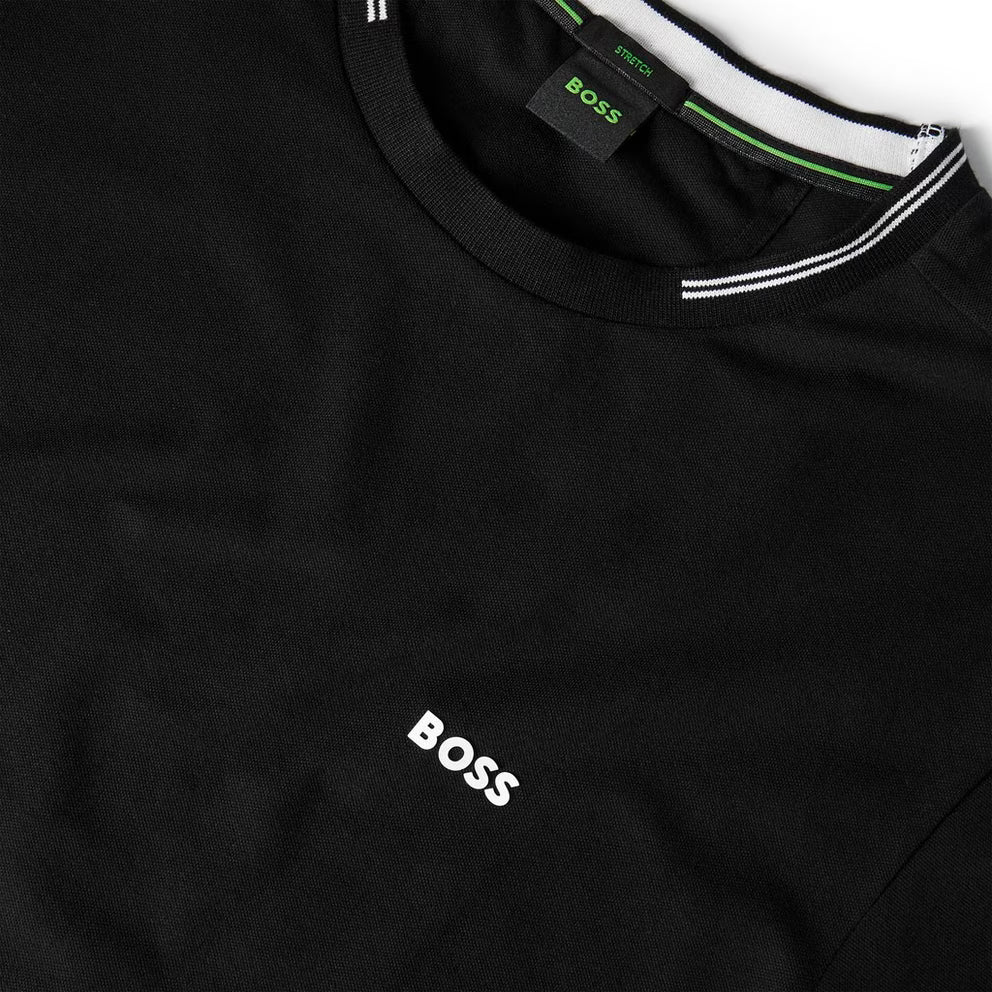 Boss - Mens BOSS Green Short Sleeve T-Shirt with Logo Detail (Taul Regular Fit)
