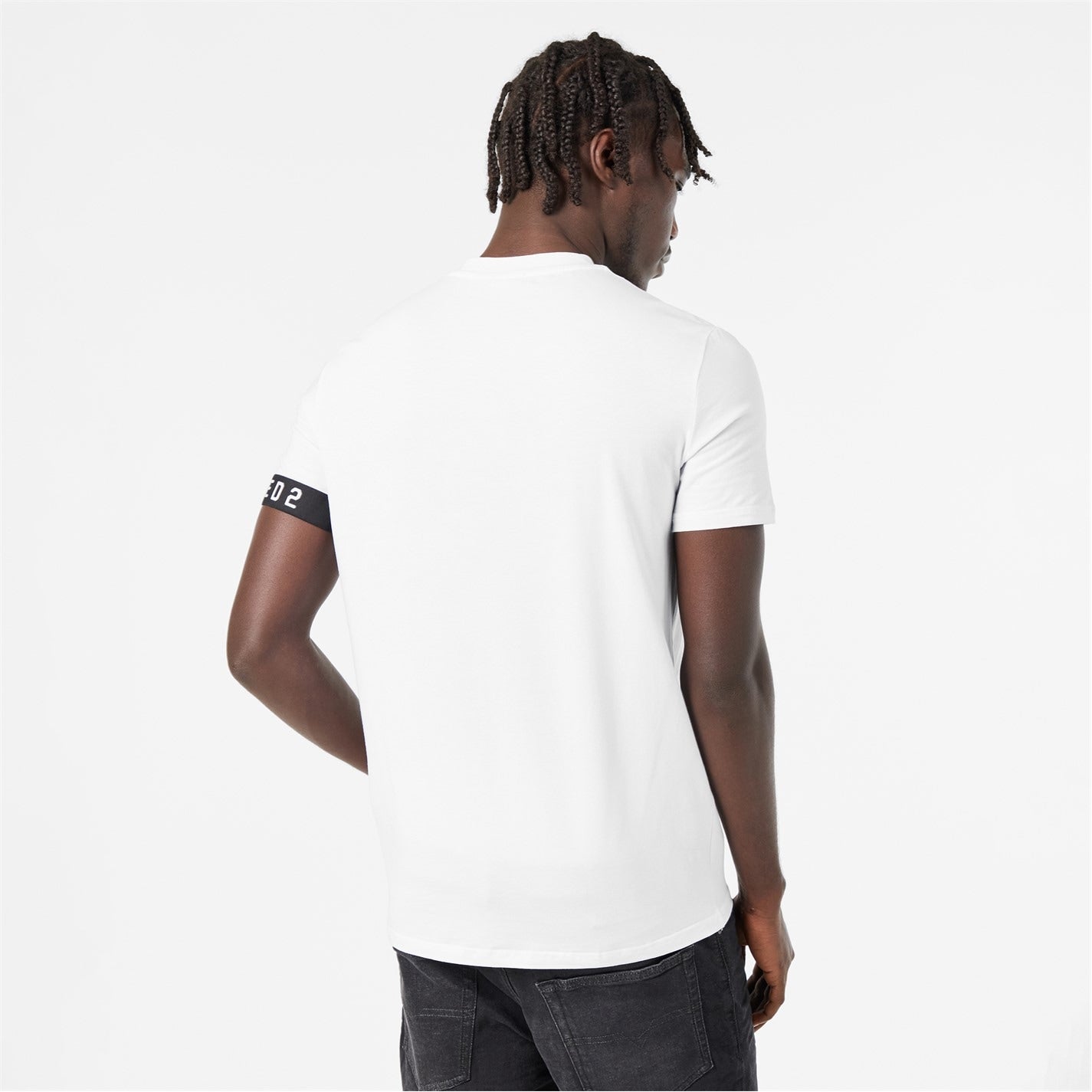 DSQUARED2 - Men's DSQ Band Logo Slim Fit T-Shirt